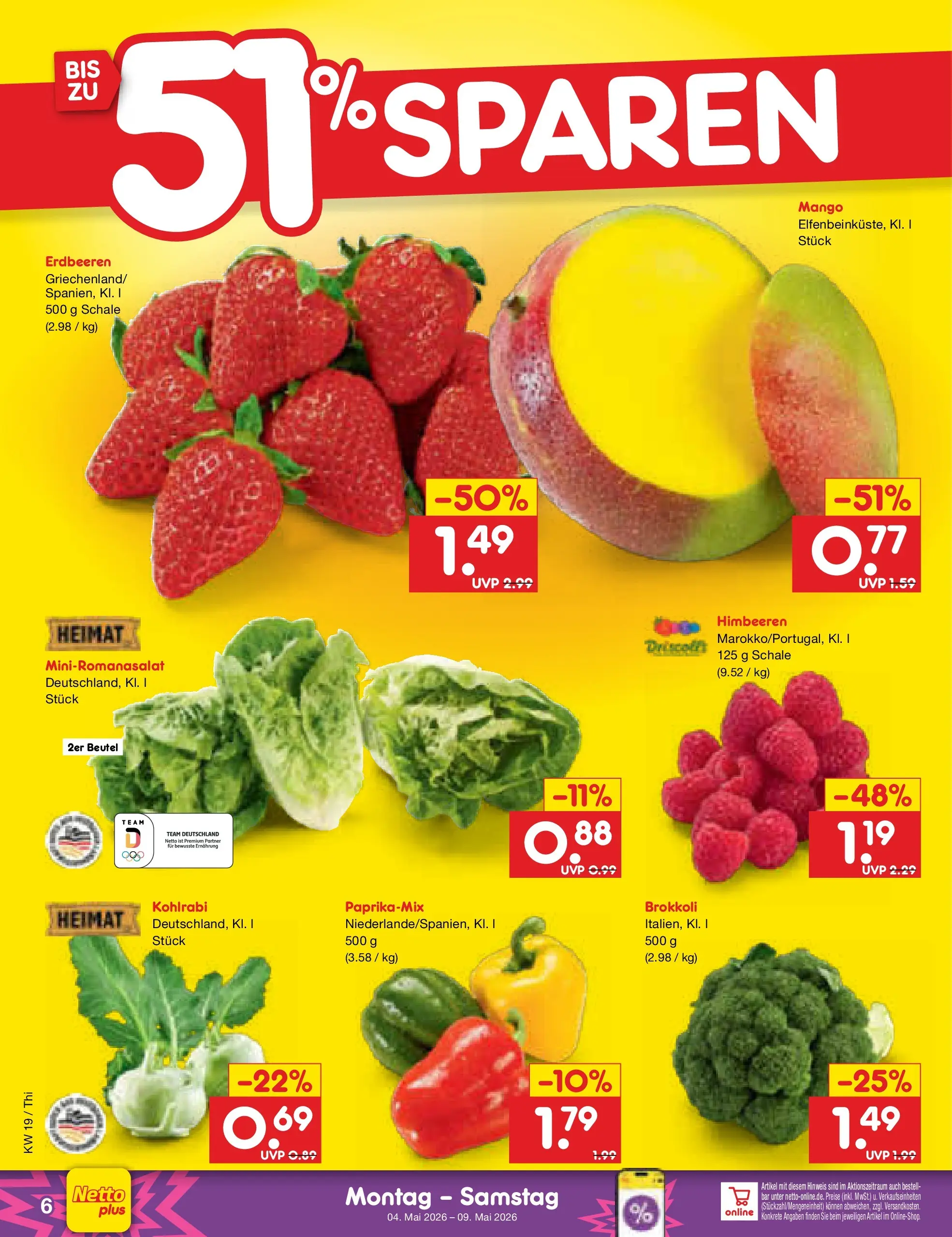 Netto Marken-Discount Prospekt Pirna	 (ab 04.05.2026) » Angebote | Seite: 6