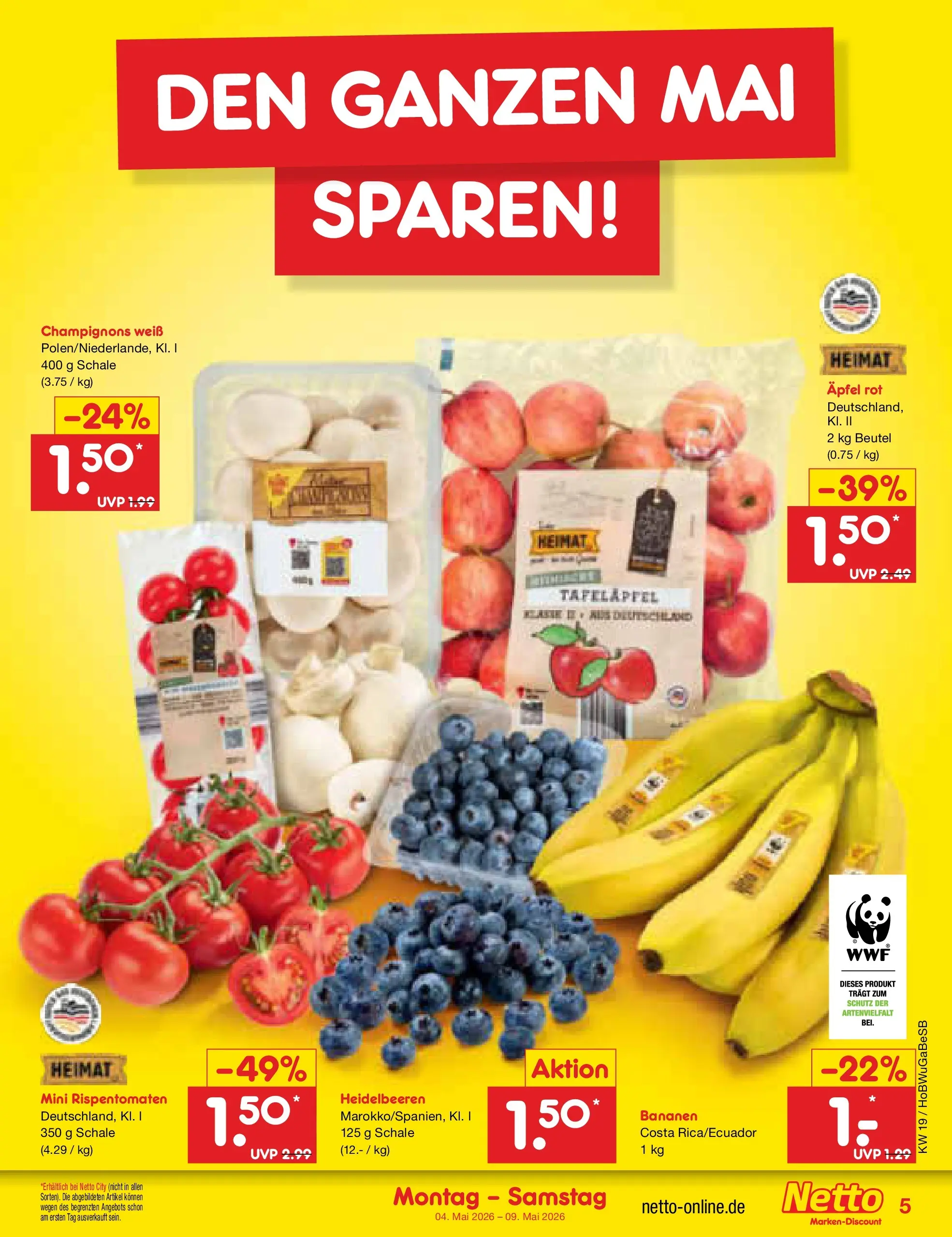 Netto Marken-Discount Prospekt Hannover	 (ab 04.05.2026) » Angebote | Seite: 5