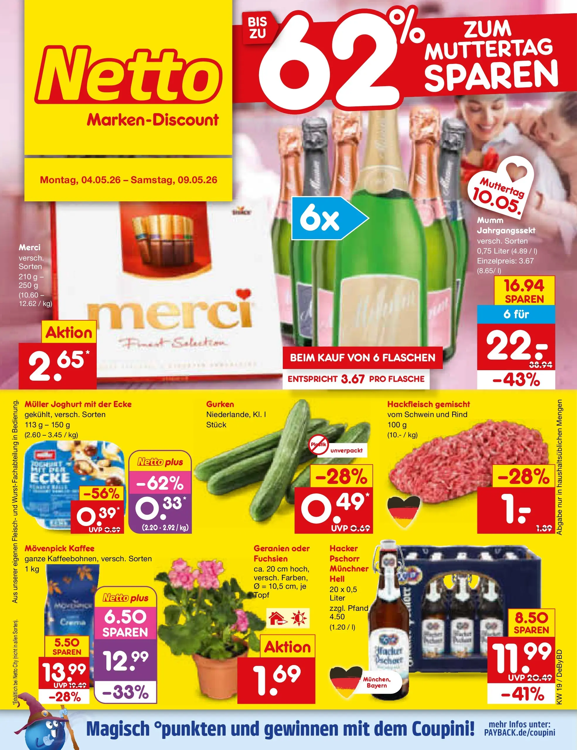 Netto Marken-Discount Prospekt Buttenwiesen	 (ab 04.05.2026) » Angebote | Seite: 1