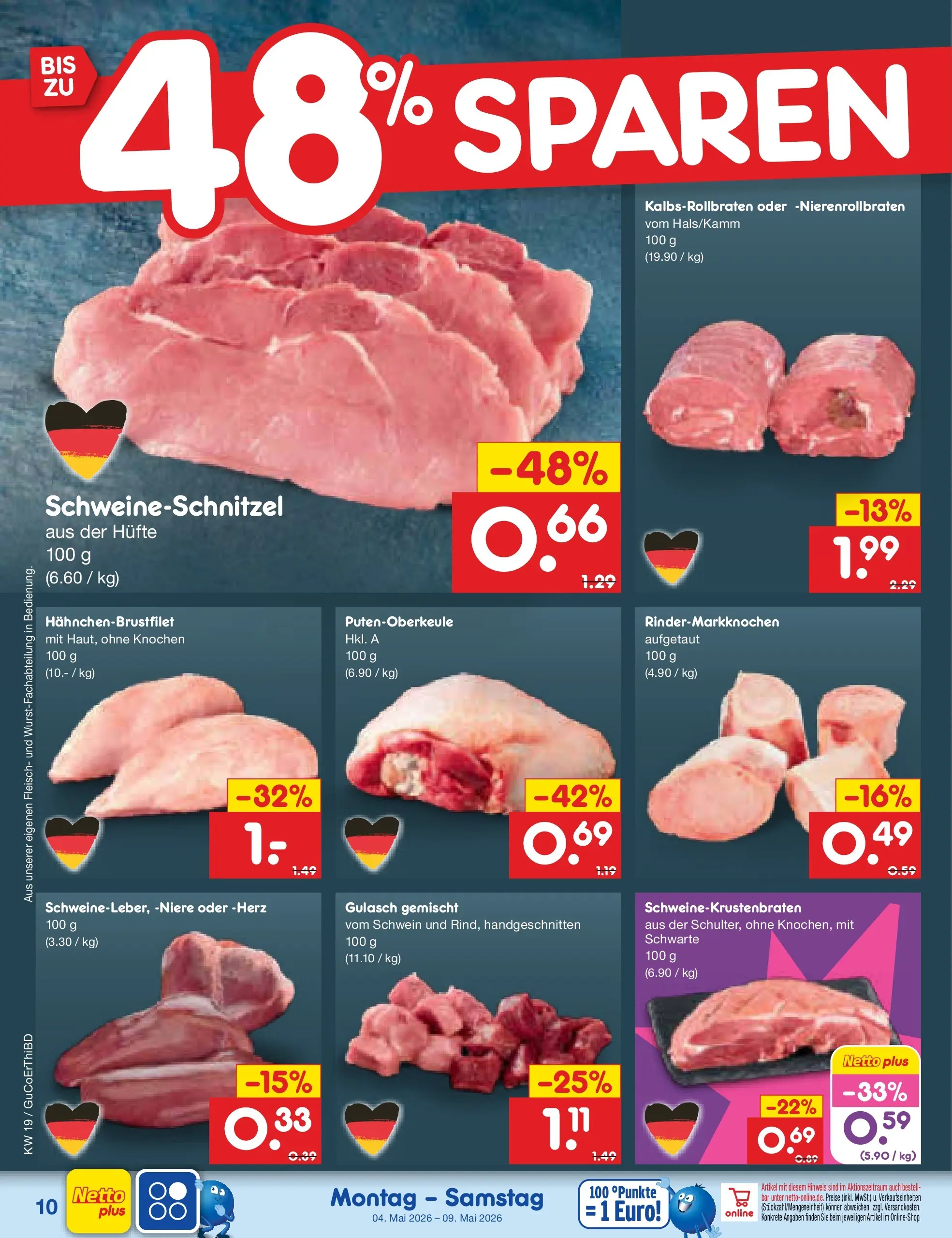 Netto Marken-Discount Prospekt Jena-Lobeda	 (ab 04.05.2026) » Angebote | Seite: 10
