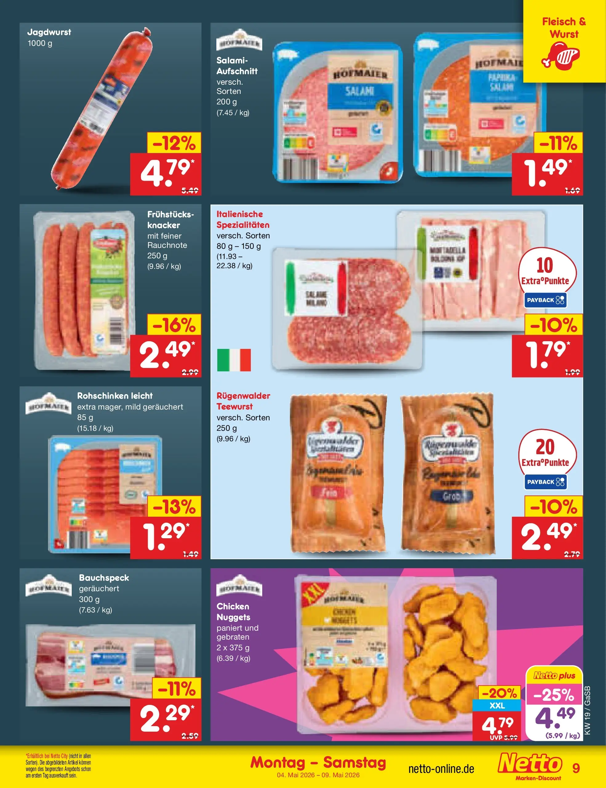 Netto Marken-Discount Prospekt Bremen-Lesum	 (ab 04.05.2026) » Angebote | Seite: 9