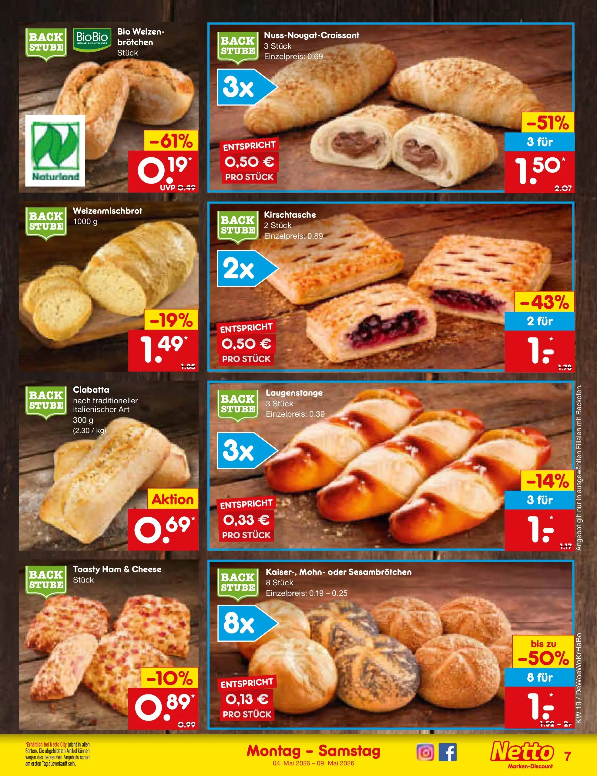 Netto Marken-Discount Prospekt Buttenwiesen	 (ab 04.05.2026) » Angebote | Seite: 7