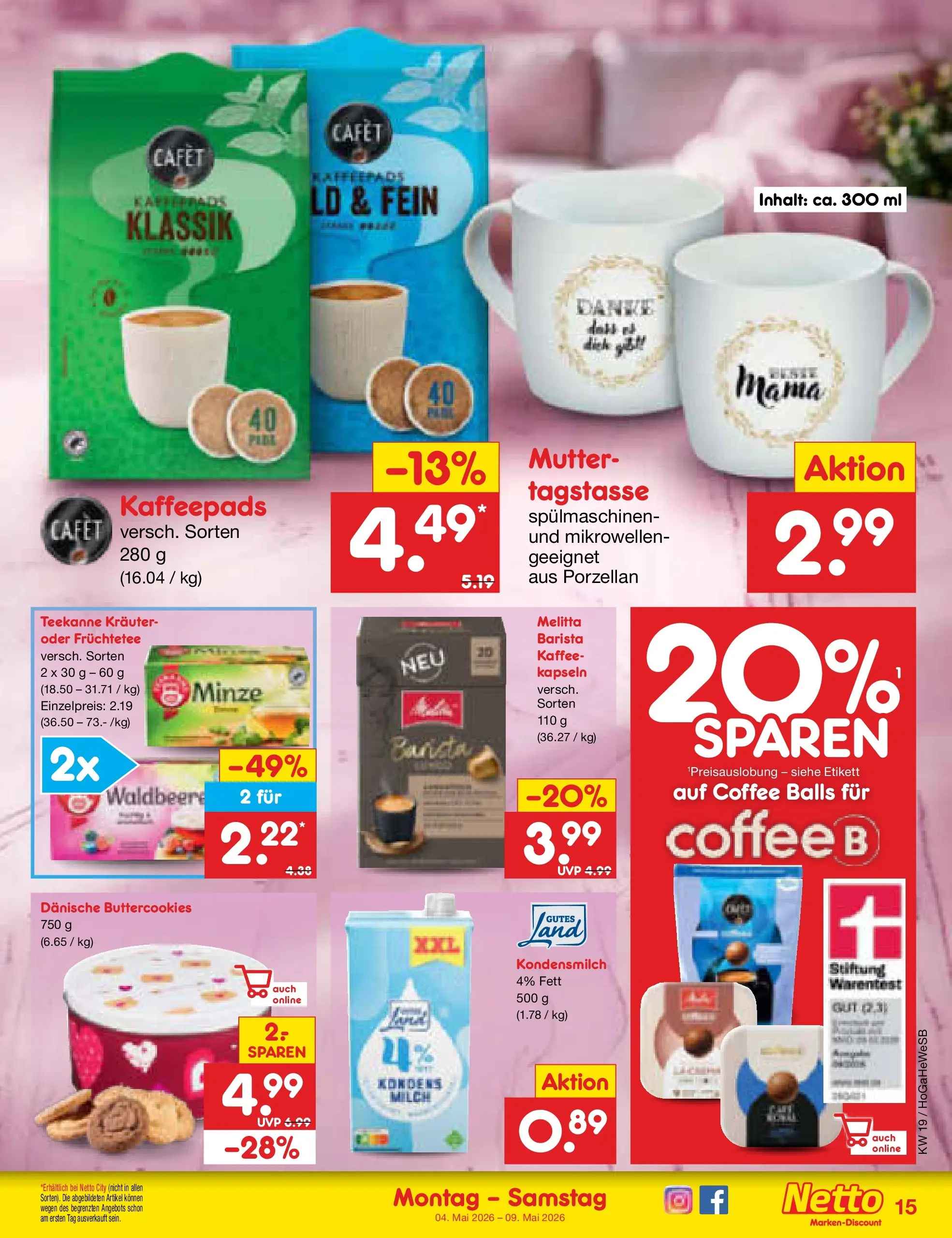 Netto Marken-Discount Prospekt Hannover	 (ab 04.05.2026) » Angebote | Seite: 15
