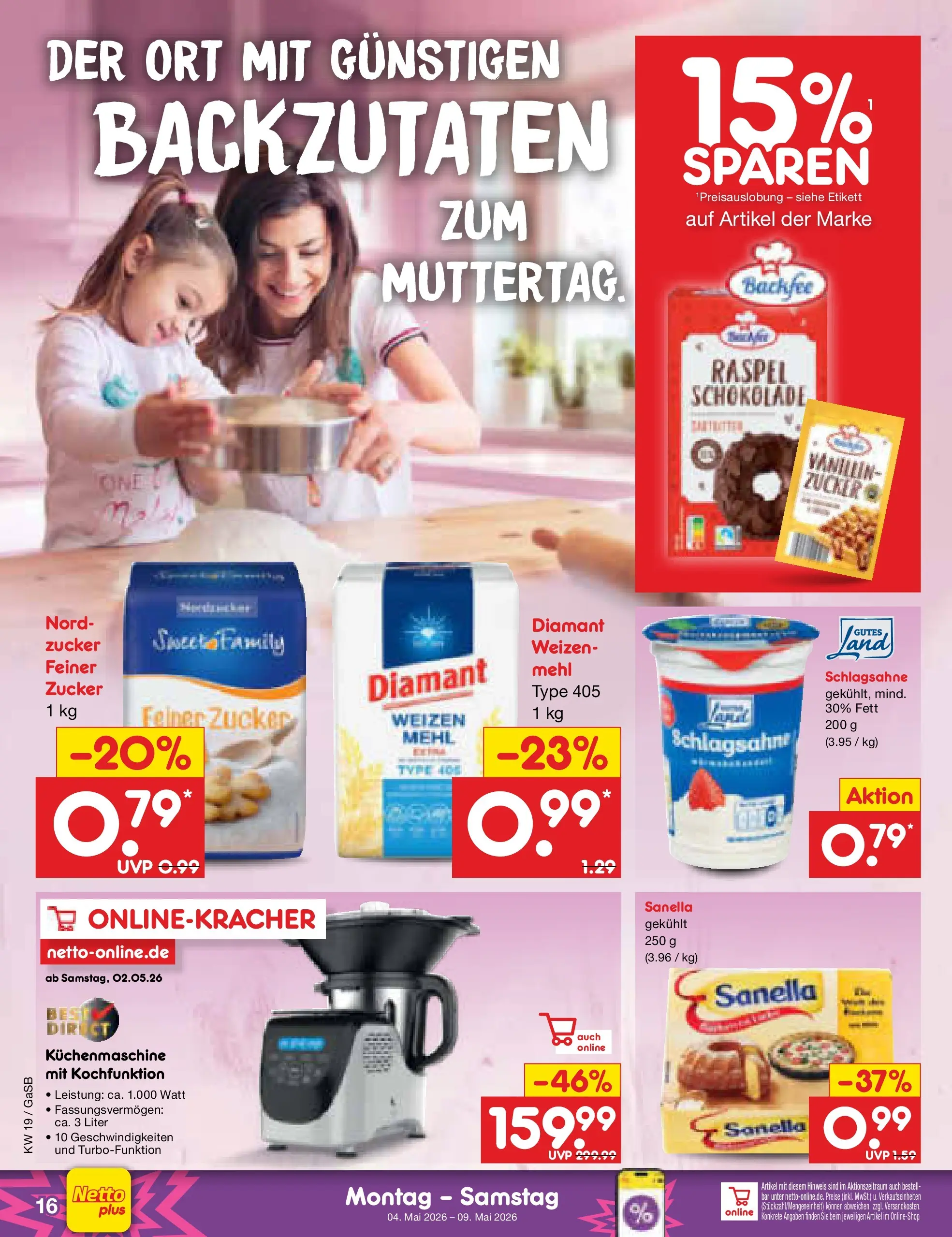 Netto Marken-Discount Prospekt Bremen-Lesum	 (ab 04.05.2026) » Angebote | Seite: 16