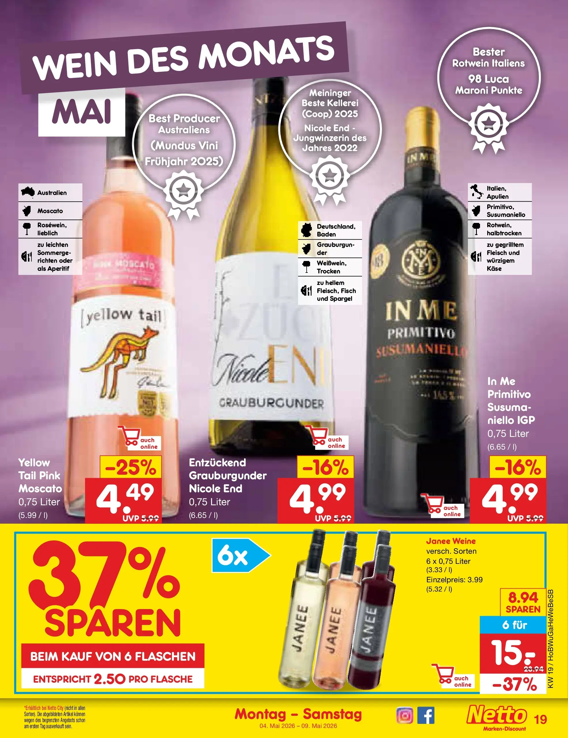 Netto Marken-Discount Prospekt Hannover	 (ab 04.05.2026) » Angebote | Seite: 21