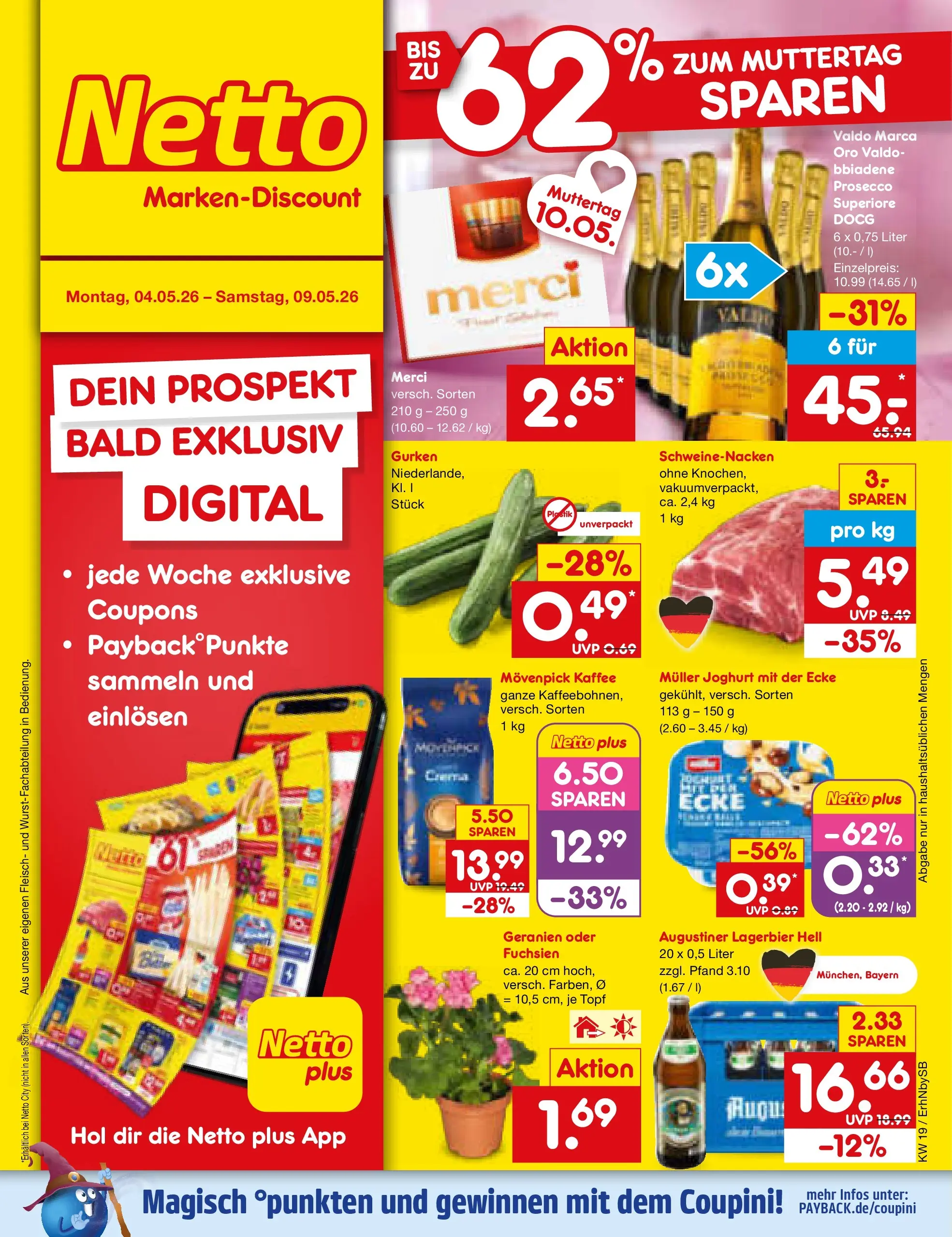 Netto Marken-Discount Prospekt Metten	 (ab 04.05.2026) » Angebote | Seite: 1