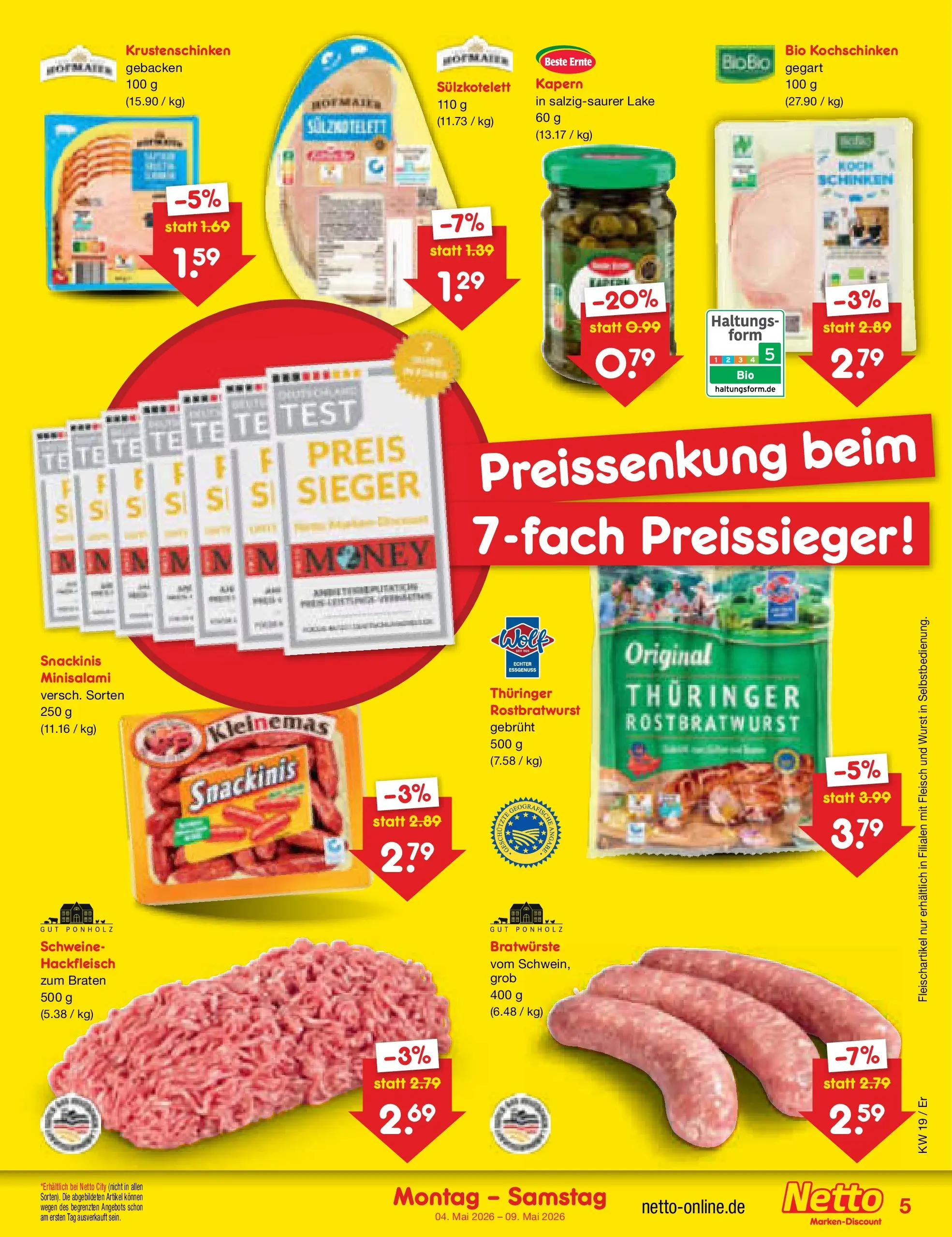 Netto Marken-Discount Prospekt Jena-Lobeda	 (ab 04.05.2026) » Angebote | Seite: 5
