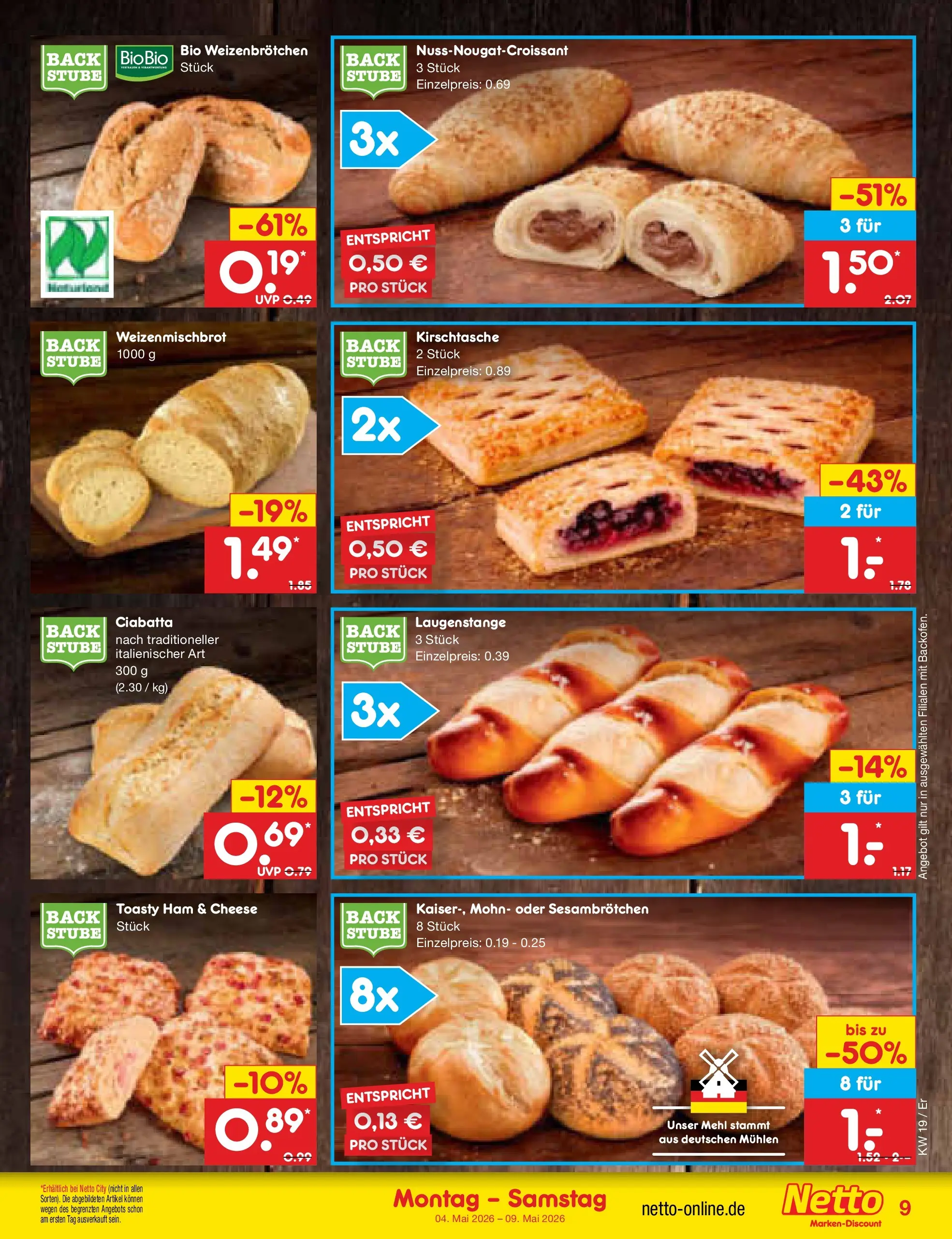 Netto Marken-Discount Prospekt Jena-Lobeda	 (ab 04.05.2026) » Angebote | Seite: 9