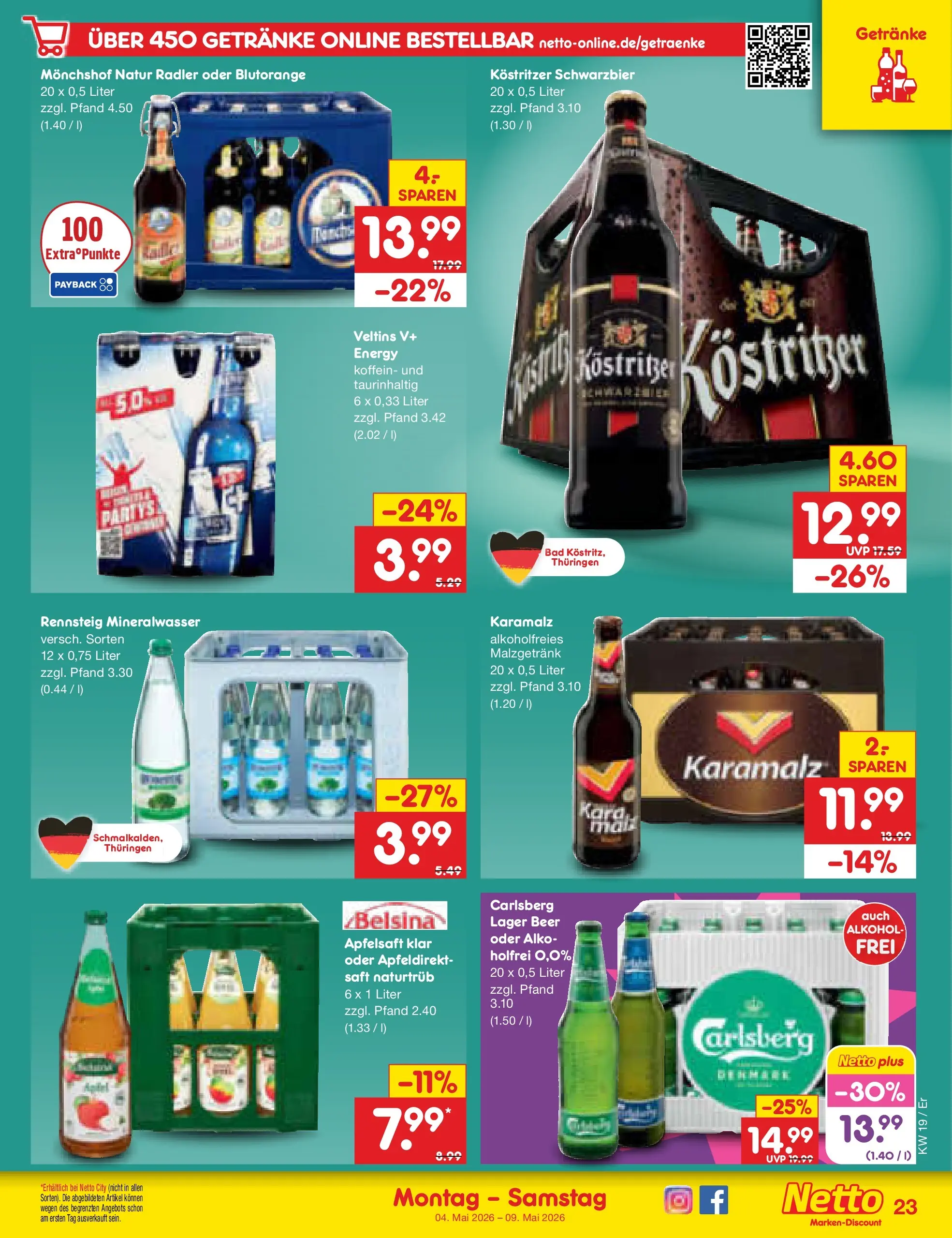 Netto Marken-Discount Prospekt Jena-Lobeda	 (ab 04.05.2026) » Angebote | Seite: 25