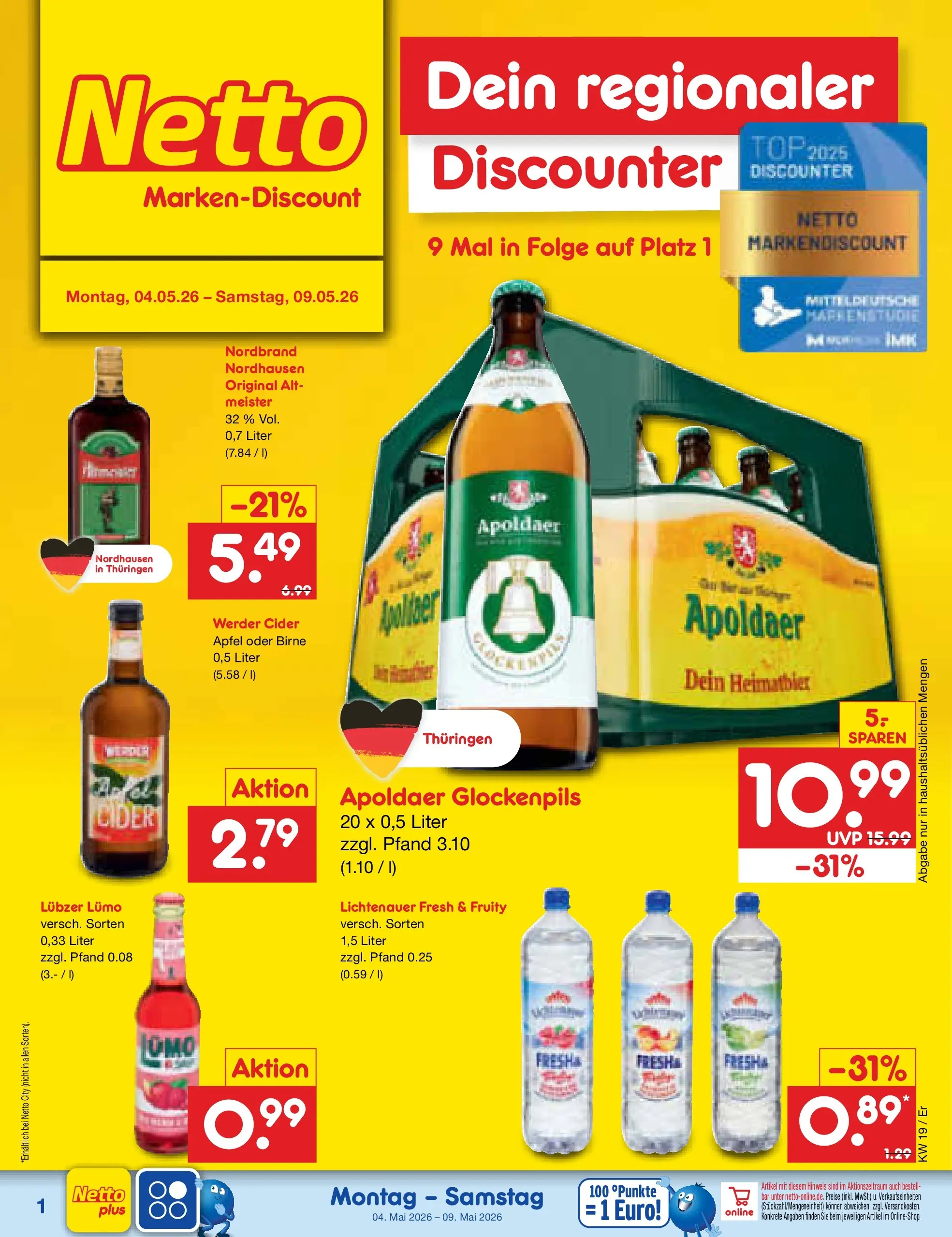Netto Marken-Discount Prospekt Jena-Lobeda	 (ab 04.05.2026) » Angebote | Seite: 54