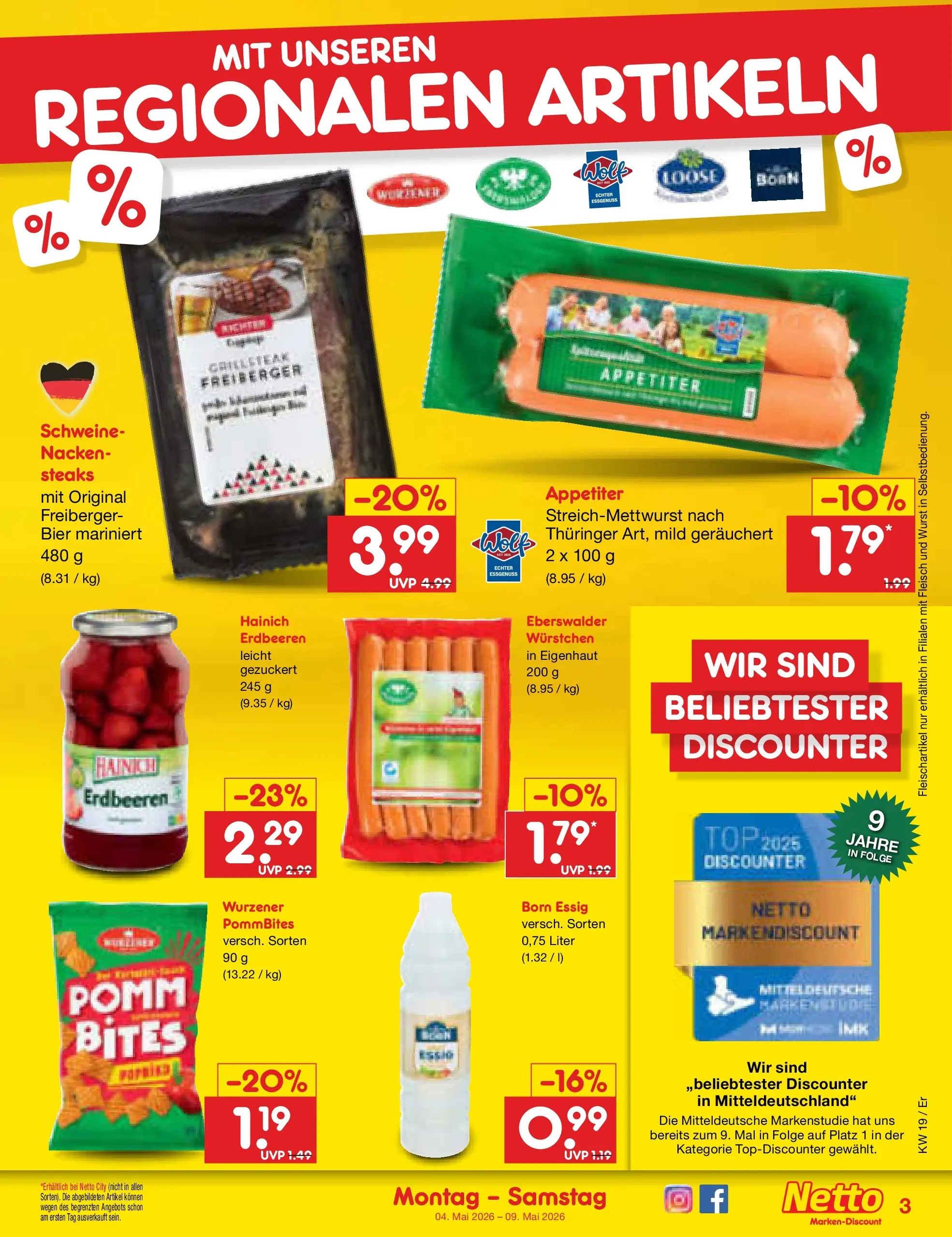 Netto Marken-Discount Prospekt Jena-Lobeda	 (ab 04.05.2026) » Angebote | Seite: 57
