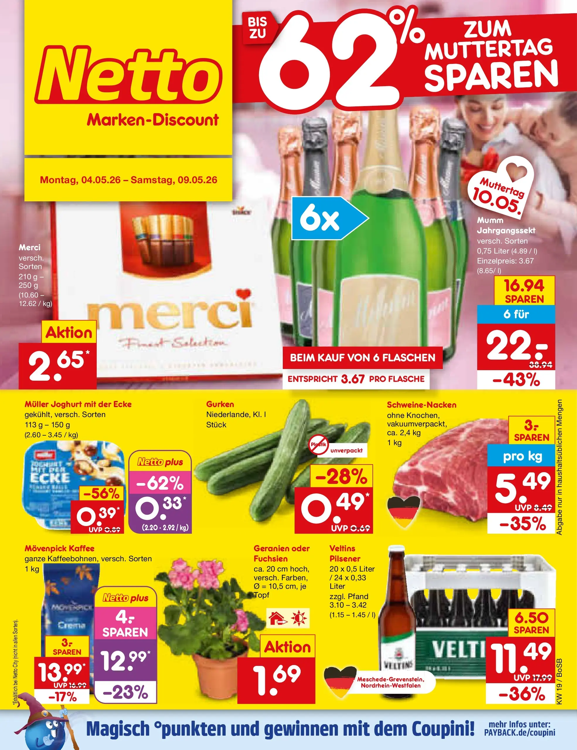 Netto Marken-Discount Prospekt Stadtlohn	 (ab 04.05.2026) » Angebote | Seite: 1