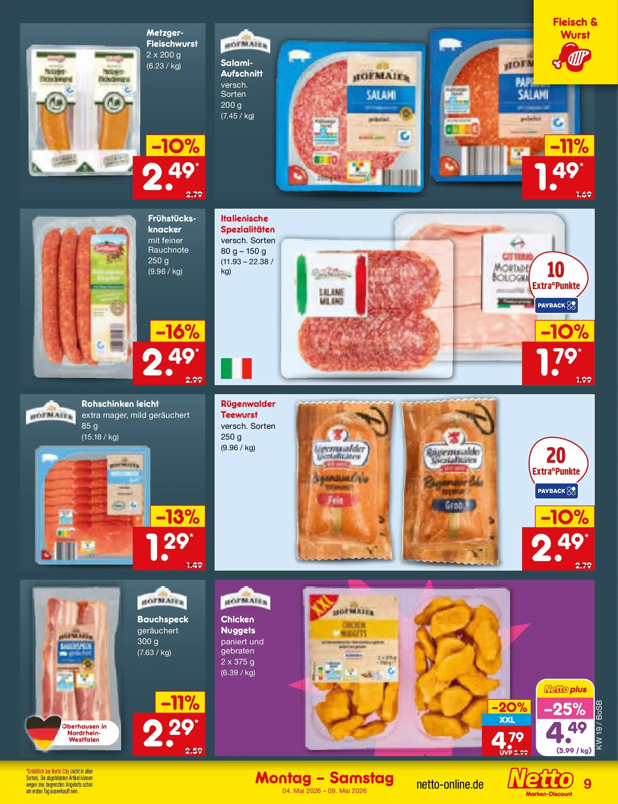 Netto Marken-Discount Prospekt Stadtlohn	 (ab 04.05.2026) » Angebote | Seite: 9