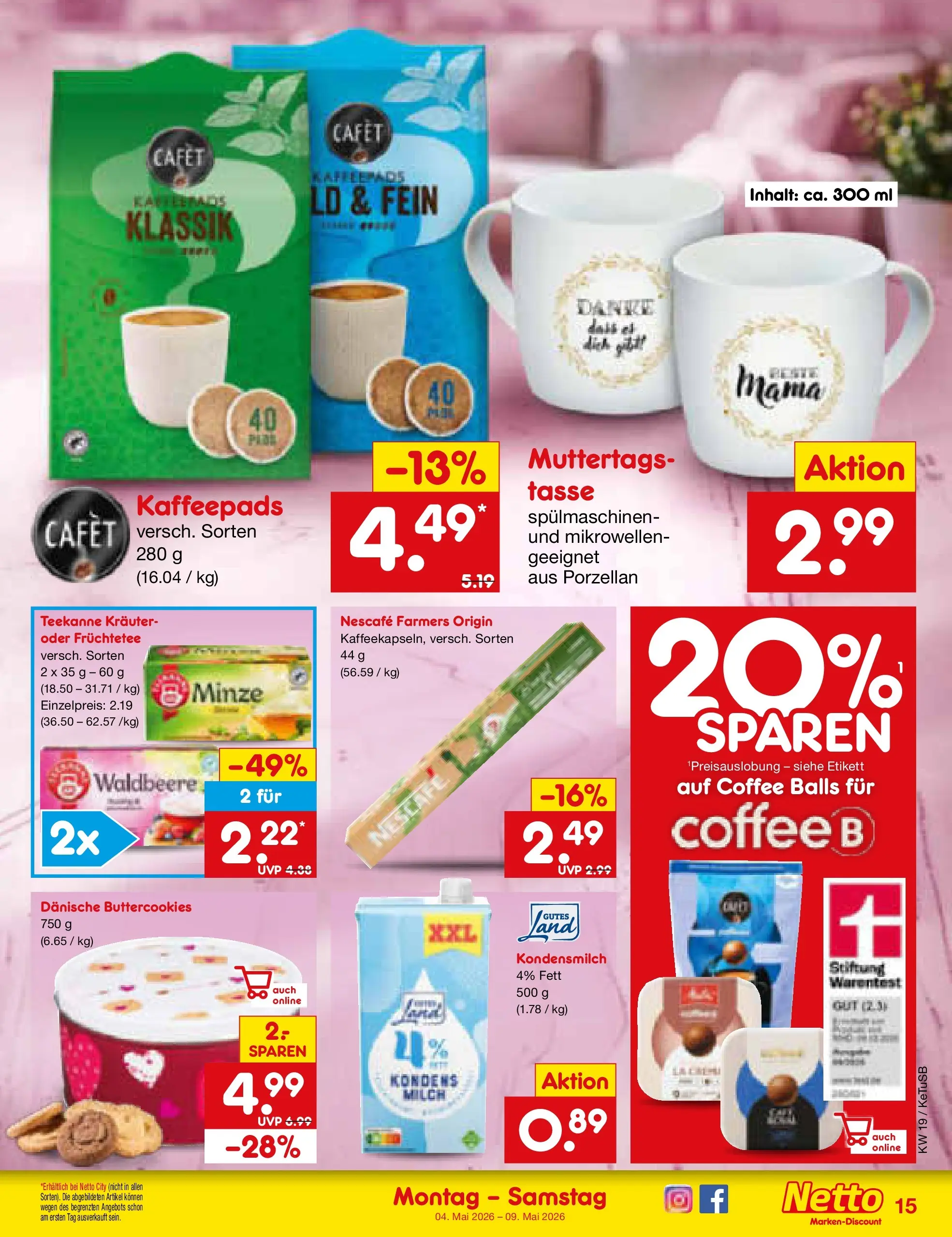 Netto Marken-Discount Prospekt Bonn	 (ab 04.05.2026) » Angebote | Seite: 15