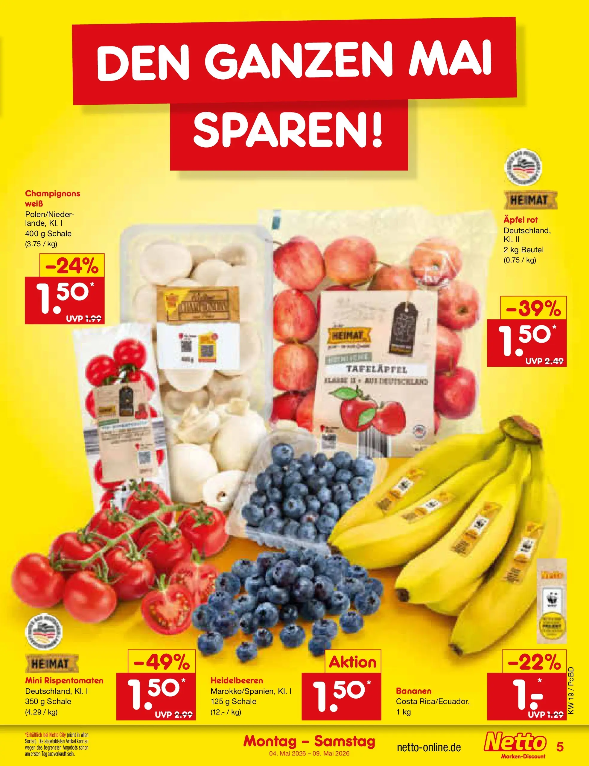 Netto Marken-Discount Prospekt Selb	 (ab 04.05.2026) » Angebote | Seite: 5