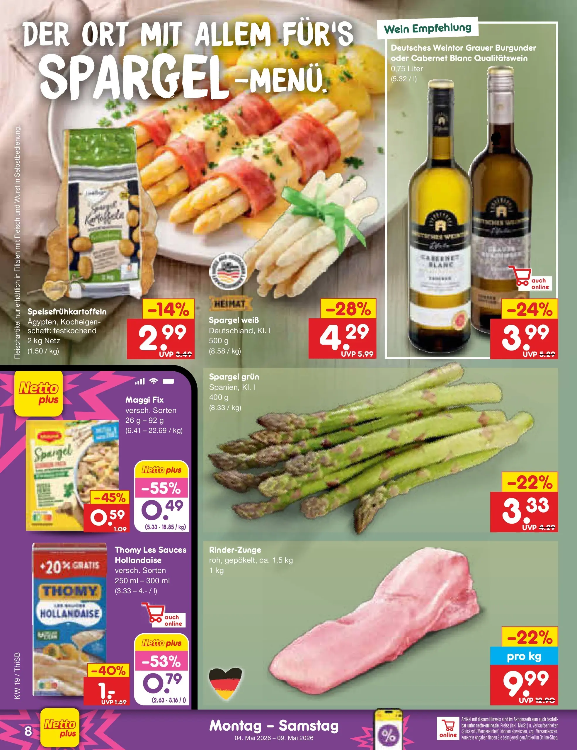 Netto Marken-Discount Prospekt Pirna	 (ab 04.05.2026) » Angebote | Seite: 8