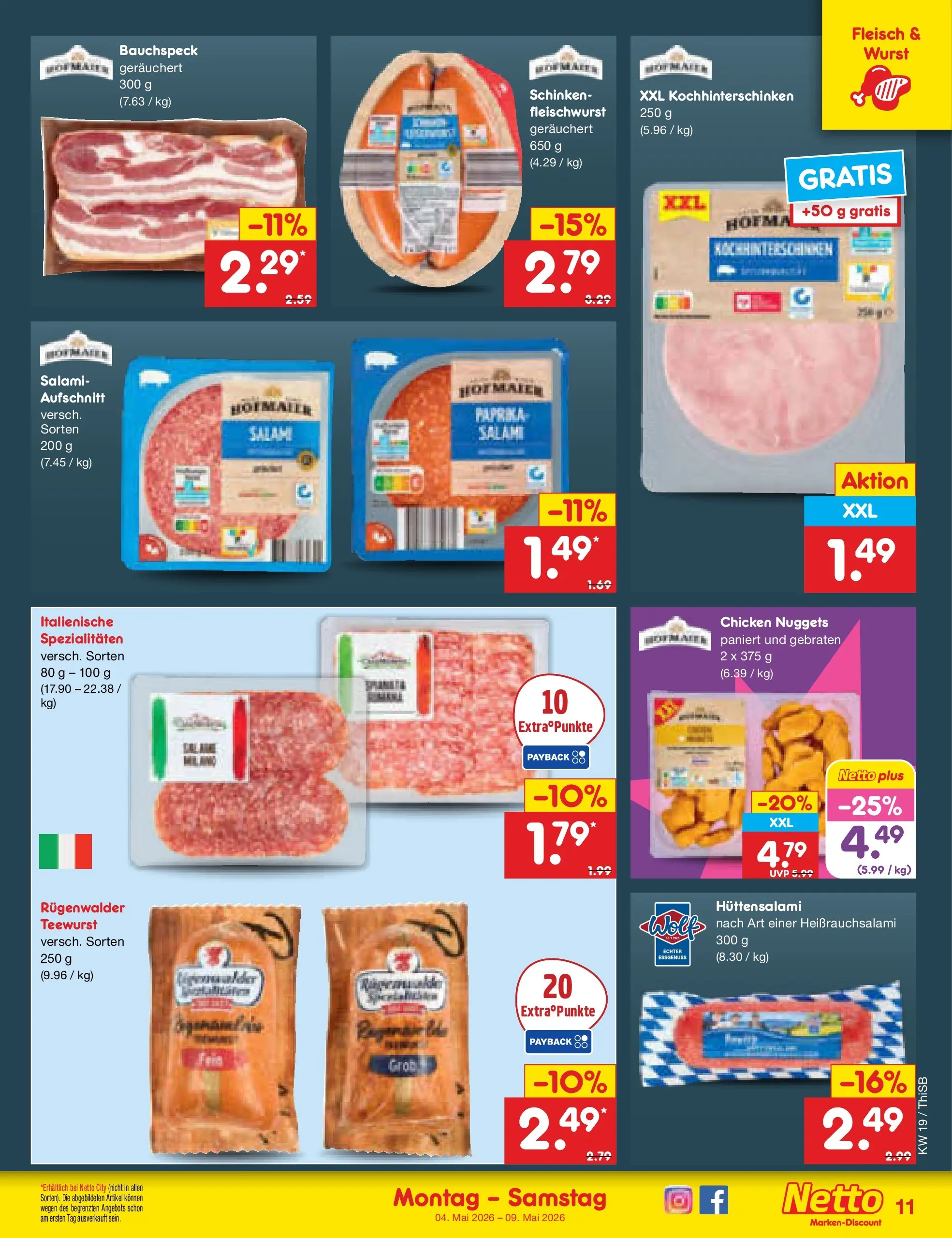 Netto Marken-Discount Prospekt Pirna	 (ab 04.05.2026) » Angebote | Seite: 11