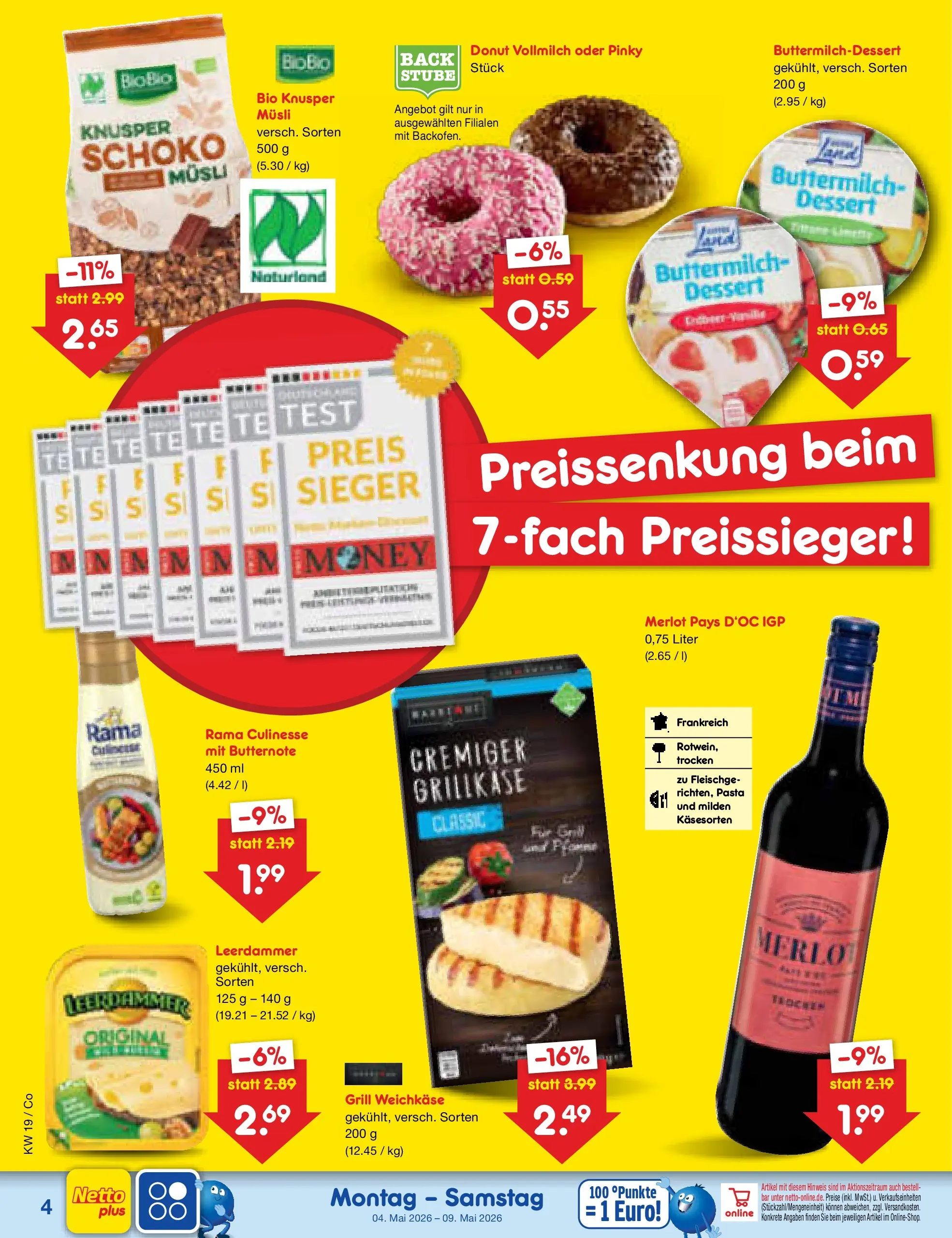 Netto Marken-Discount Prospekt Delitzsch	 (ab 04.05.2026) » Angebote | Seite: 4
