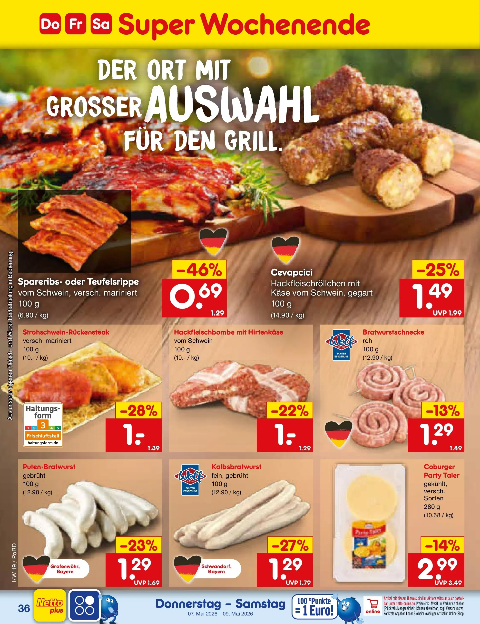 Netto Marken-Discount Prospekt Selb	 (ab 04.05.2026) » Angebote | Seite: 40