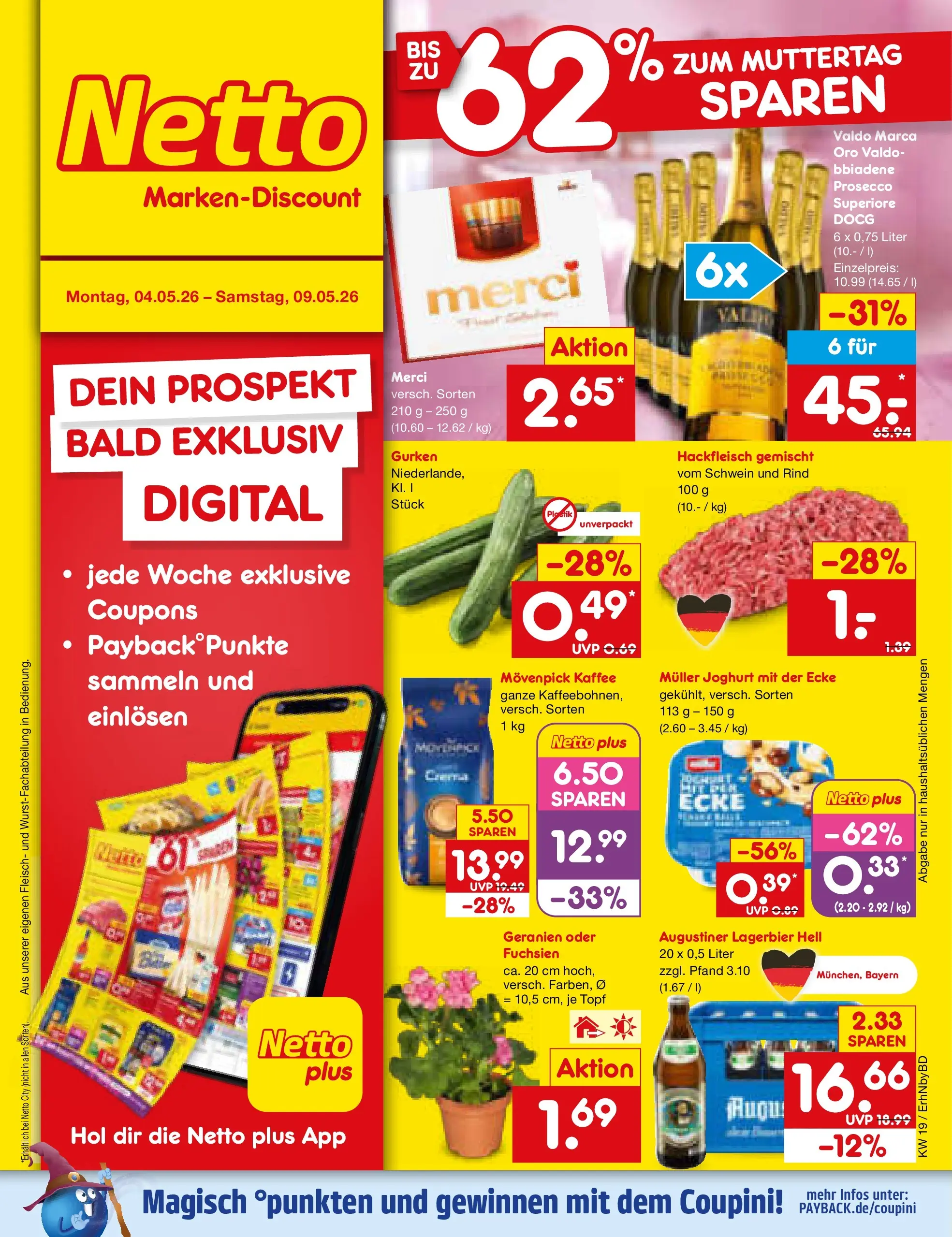 Netto Marken-Discount Prospekt Ergolding	 (ab 04.05.2026) » Angebote | Seite: 1