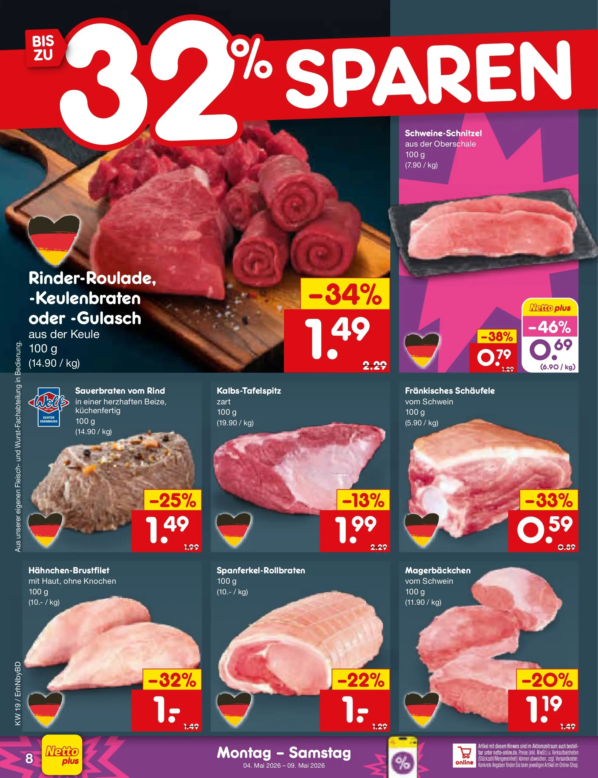 Netto Marken-Discount Prospekt Ergolding	 (ab 04.05.2026) » Angebote | Seite: 8