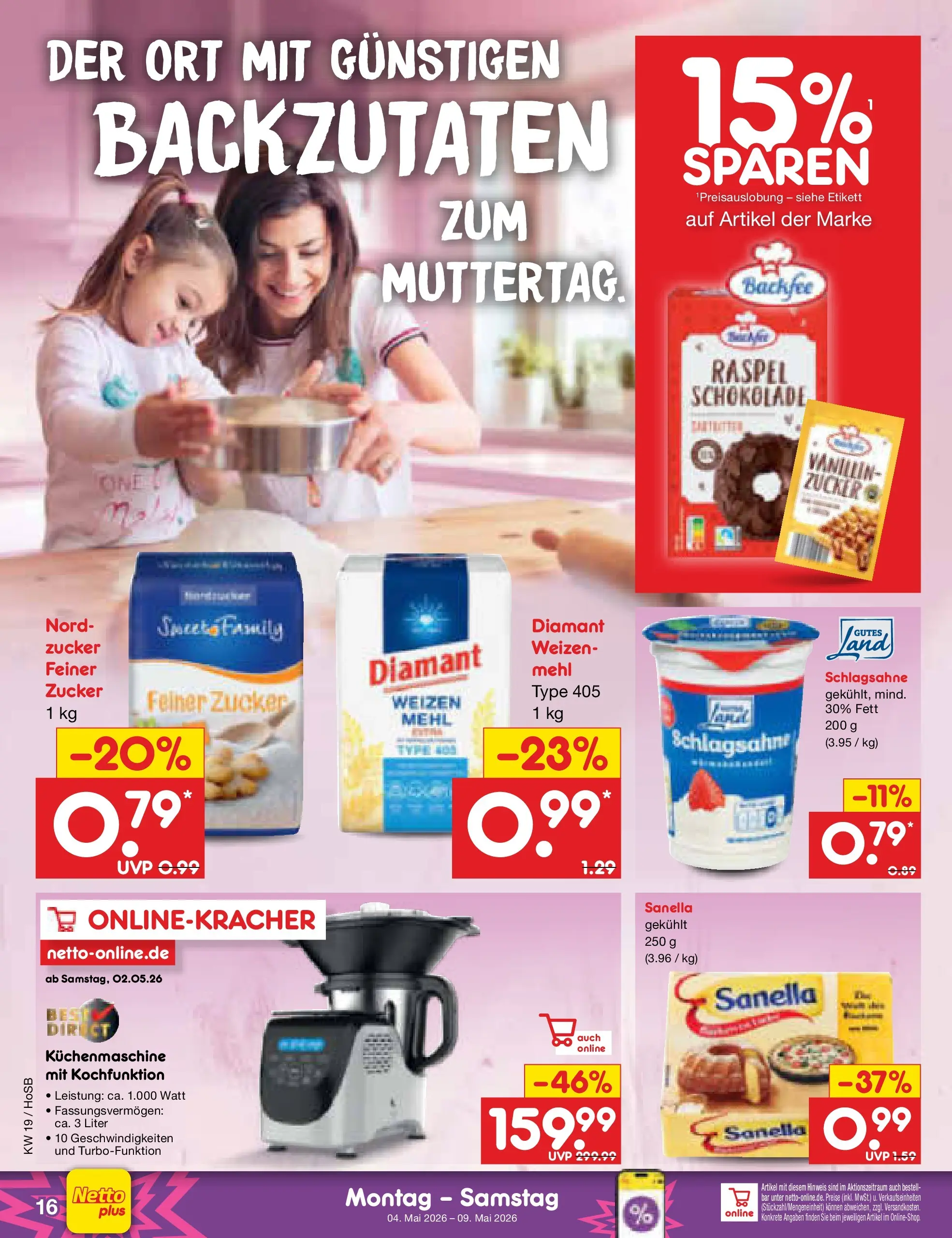 Netto Marken-Discount Prospekt Hannover	 (ab 04.05.2026) » Angebote | Seite: 16
