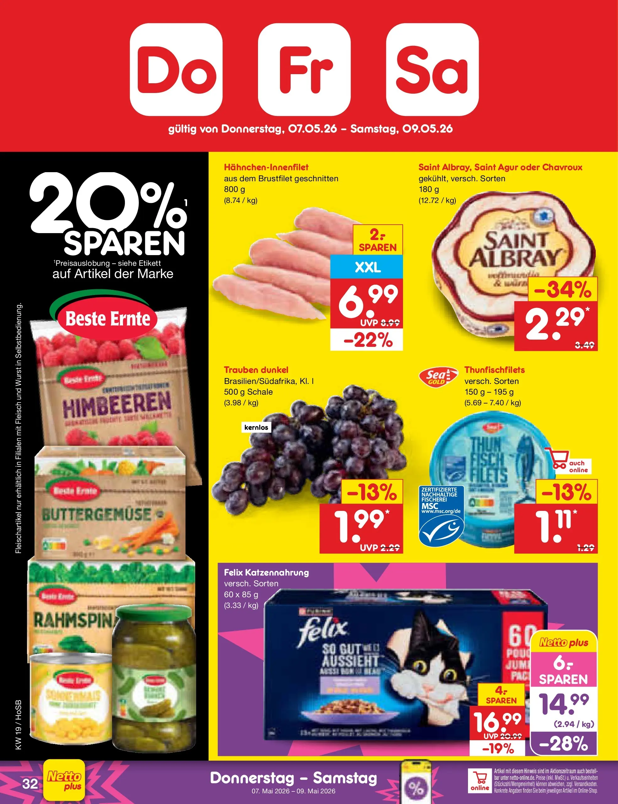 Netto Marken-Discount Prospekt Hannover	 (ab 04.05.2026) » Angebote | Seite: 38