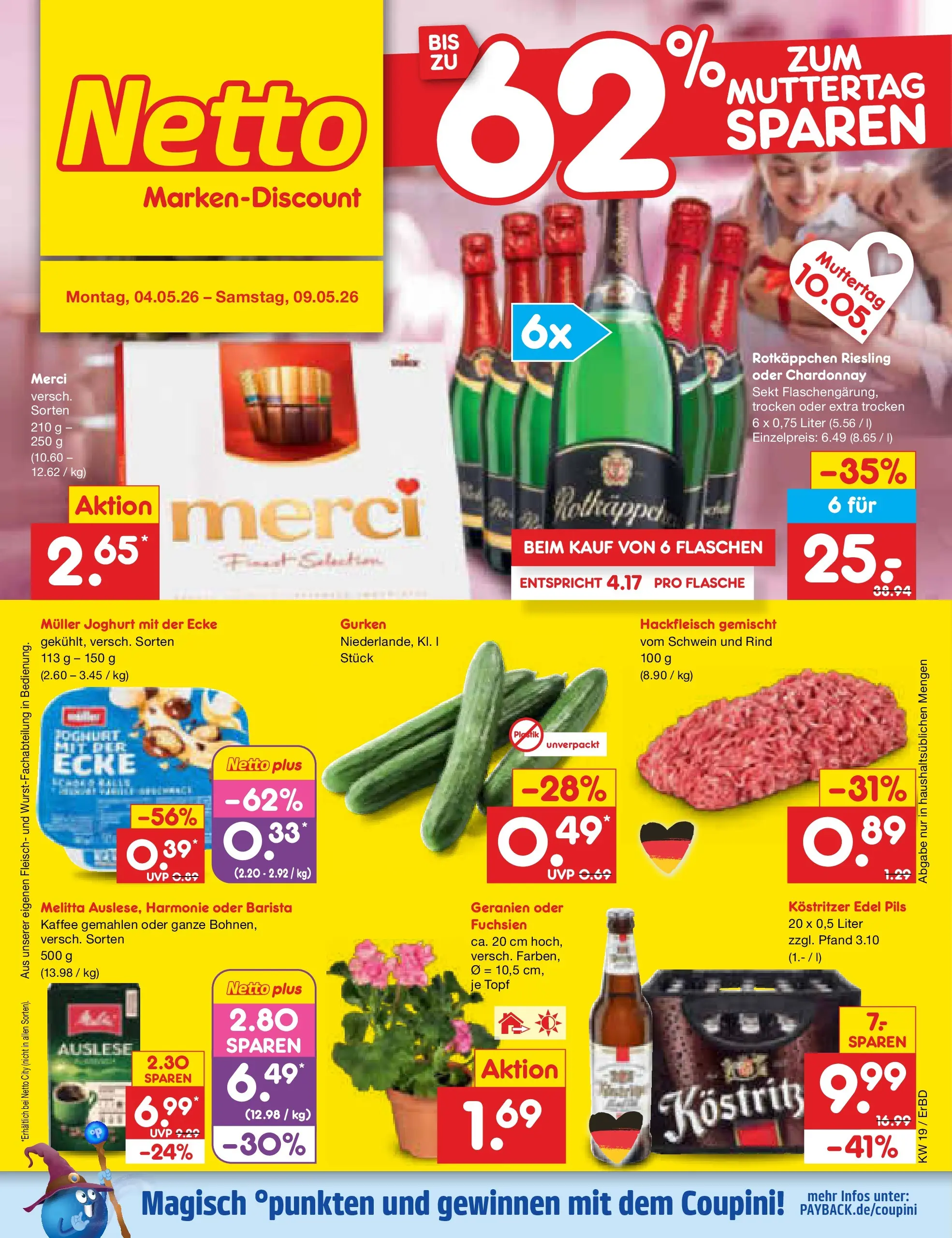 Netto Marken-Discount Prospekt Jena-Lobeda	 (ab 04.05.2026) » Angebote | Seite: 1