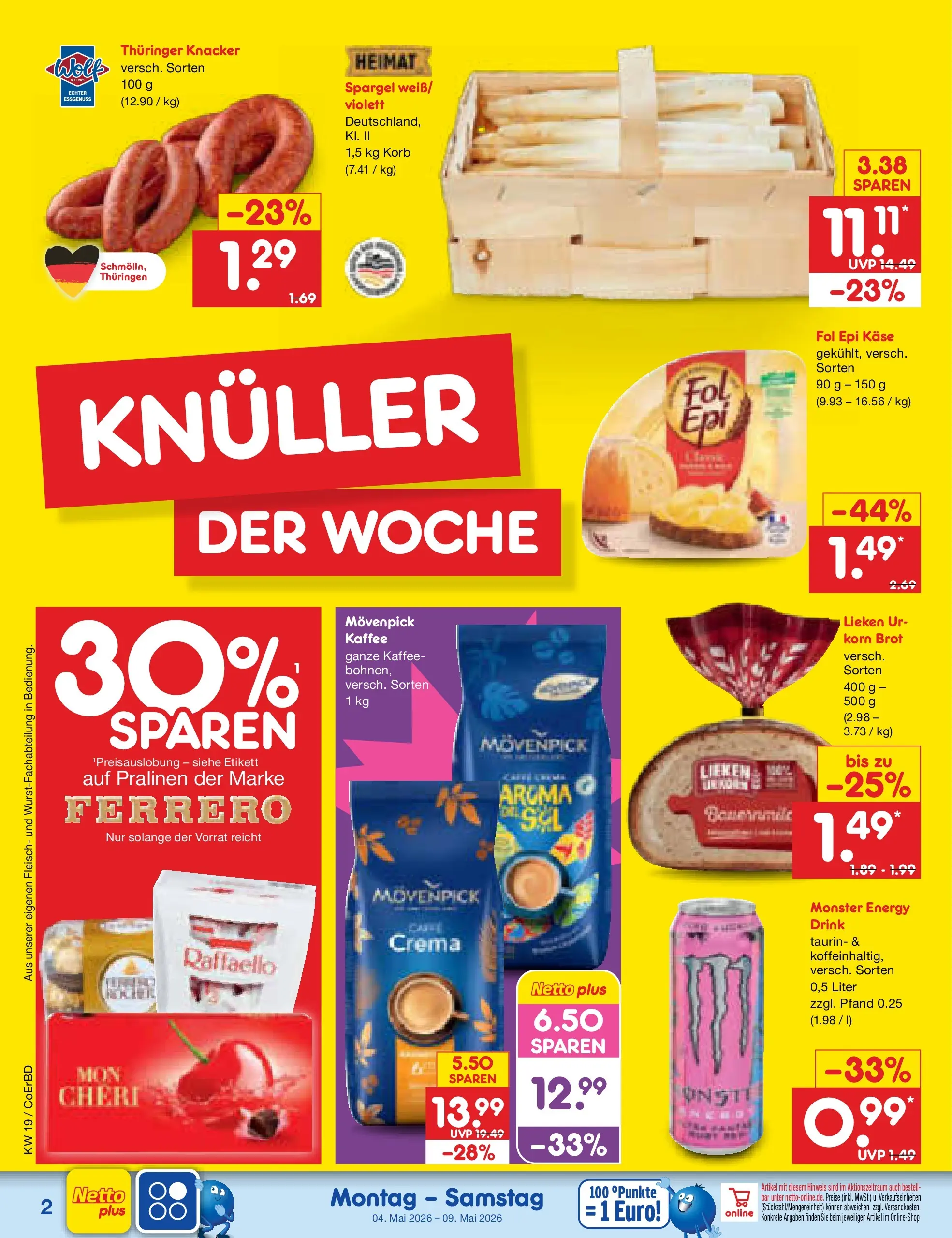 Netto Marken-Discount Prospekt Jena-Lobeda	 (ab 04.05.2026) » Angebote | Seite: 2
