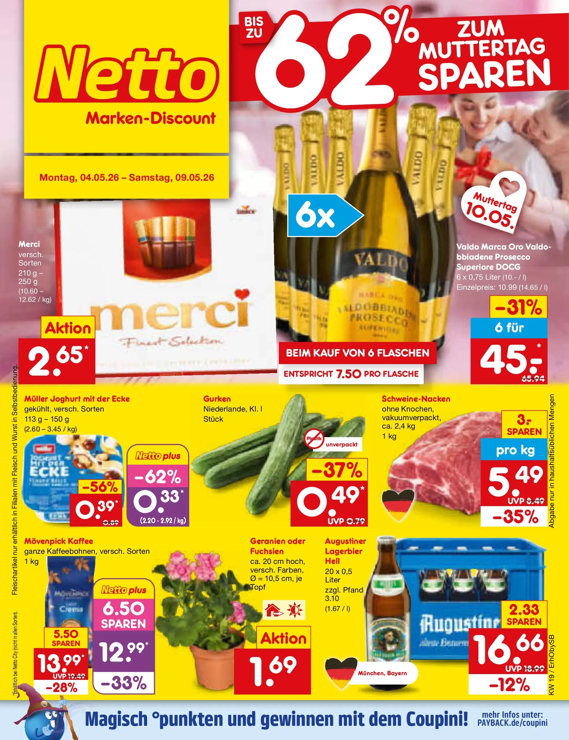 Netto Marken-Discount Prospekt Rohrdorf-Thansau	 (ab 04.05.2026) » Angebote | Seite: 1