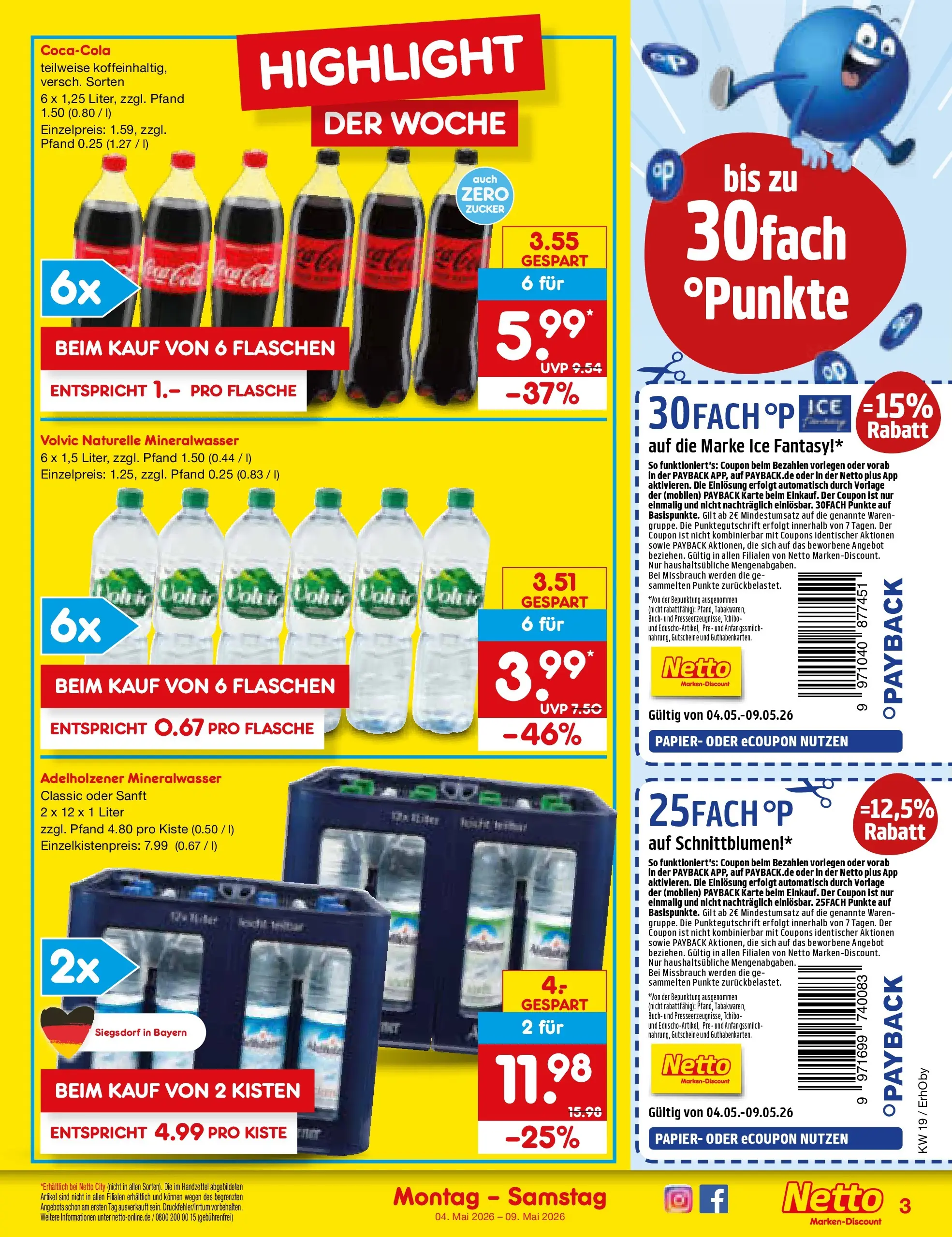 Netto Marken-Discount Prospekt Rohrdorf-Thansau	 (ab 04.05.2026) » Angebote | Seite: 3