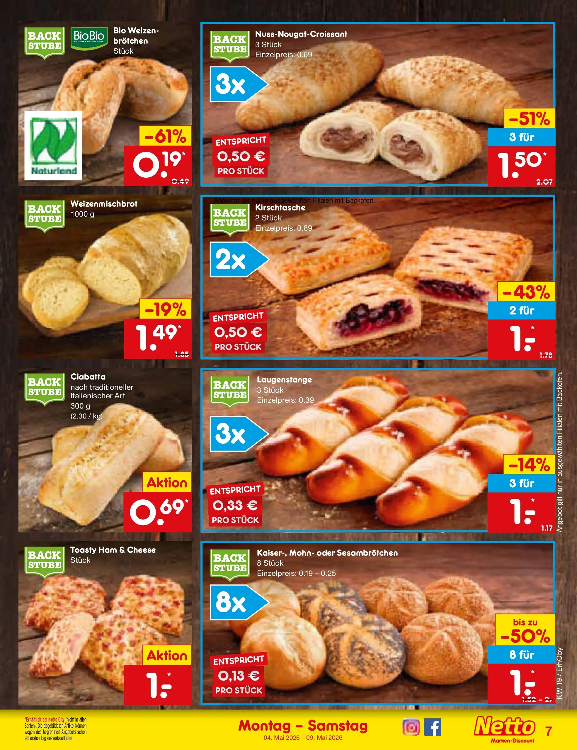 Netto Marken-Discount Prospekt Rohrdorf-Thansau	 (ab 04.05.2026) » Angebote | Seite: 7