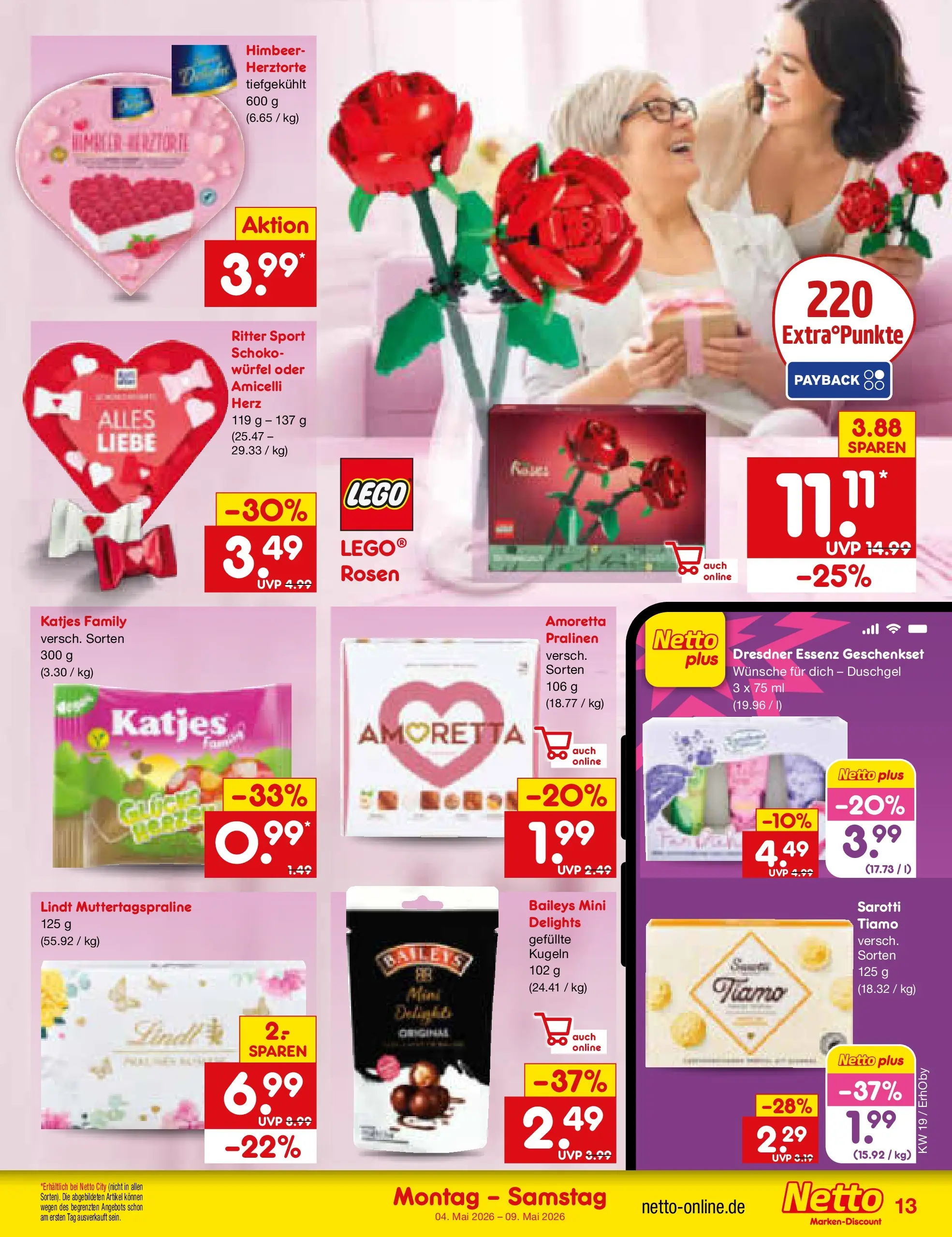 Netto Marken-Discount Prospekt Rohrdorf-Thansau	 (ab 04.05.2026) » Angebote | Seite: 13