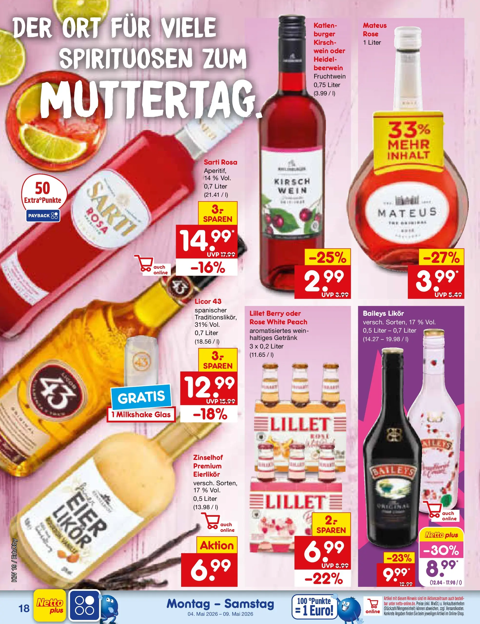 Netto Marken-Discount Prospekt Rohrdorf-Thansau	 (ab 04.05.2026) » Angebote | Seite: 20