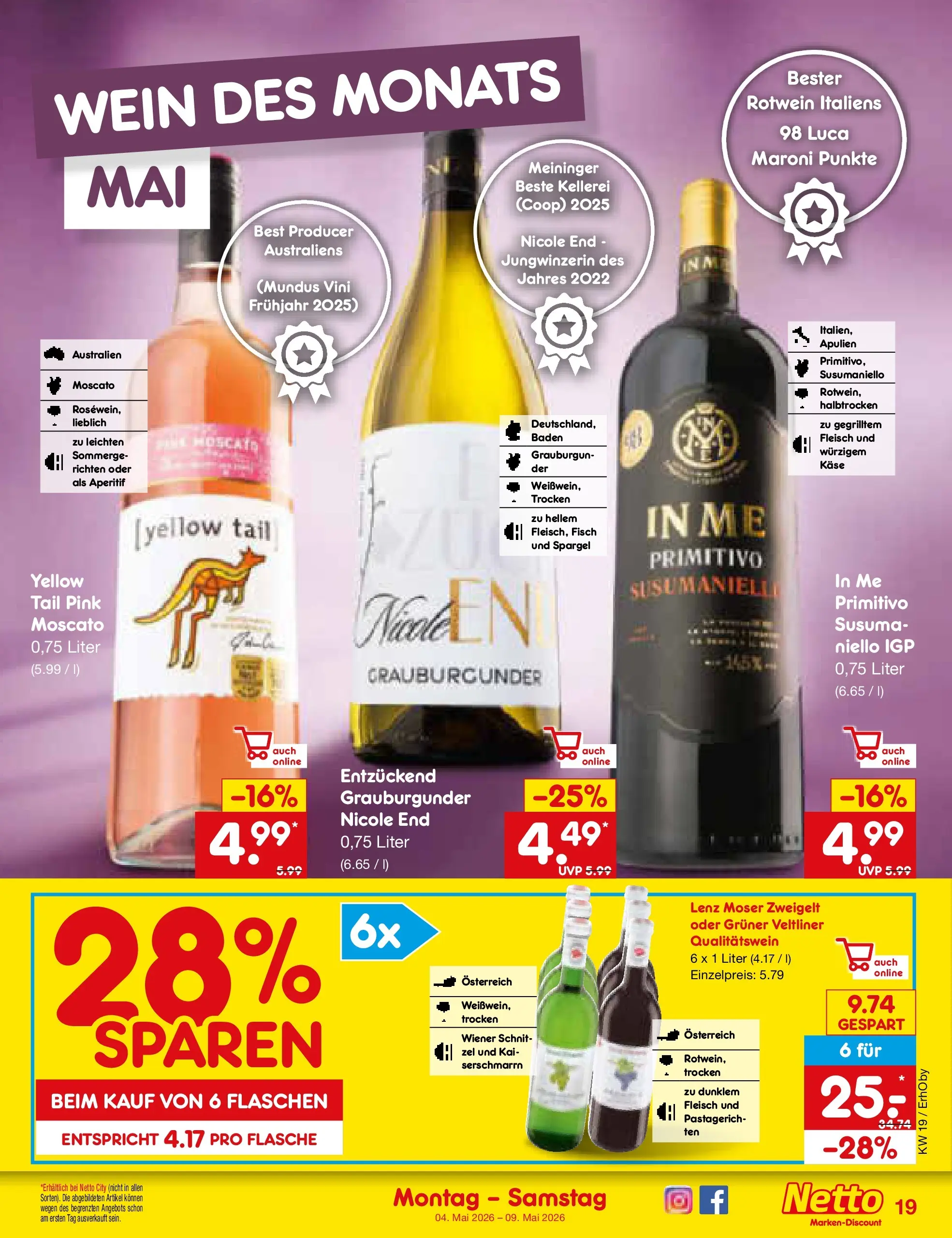 Netto Marken-Discount Prospekt Rohrdorf-Thansau	 (ab 04.05.2026) » Angebote | Seite: 21
