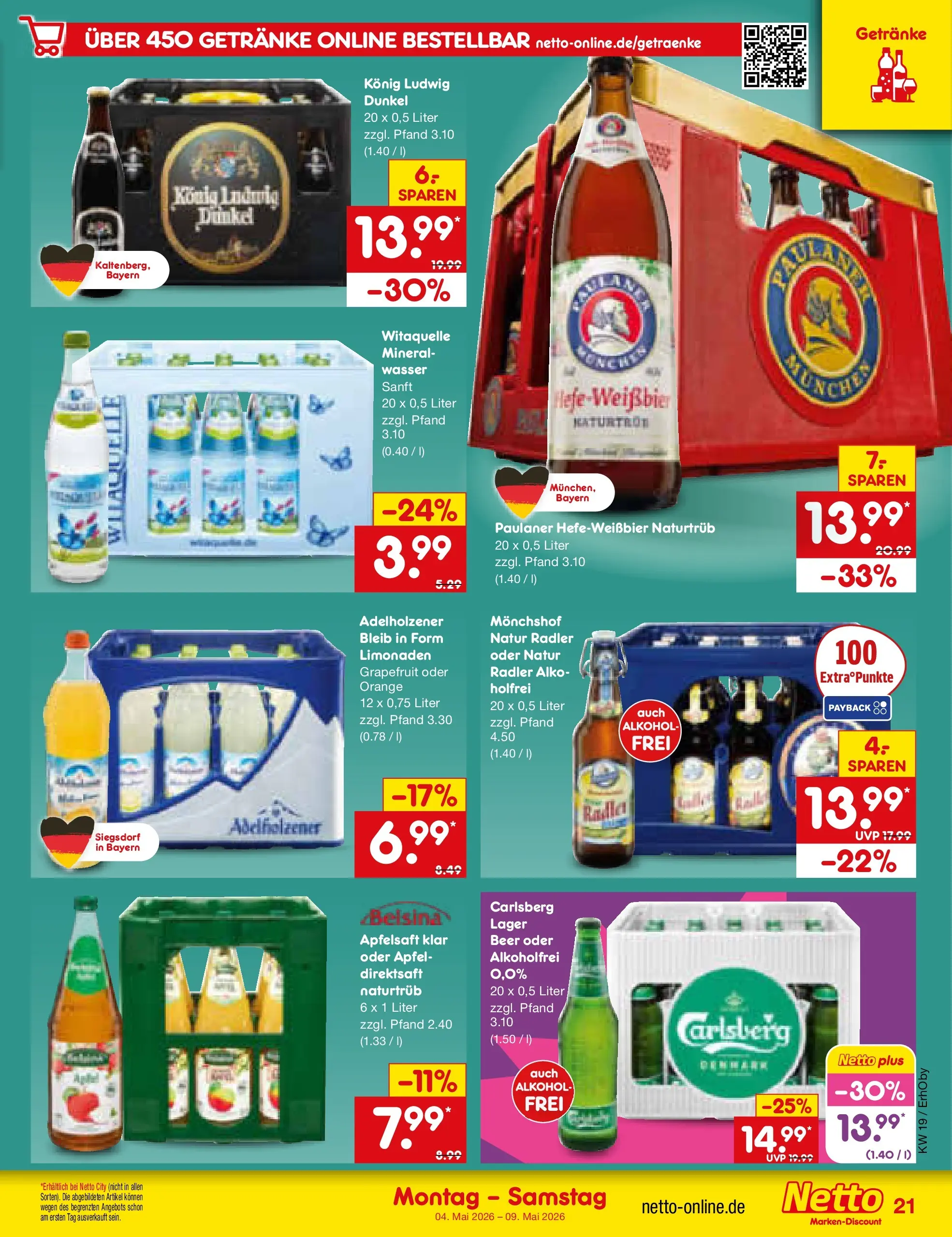 Netto Marken-Discount Prospekt Rohrdorf-Thansau	 (ab 04.05.2026) » Angebote | Seite: 23