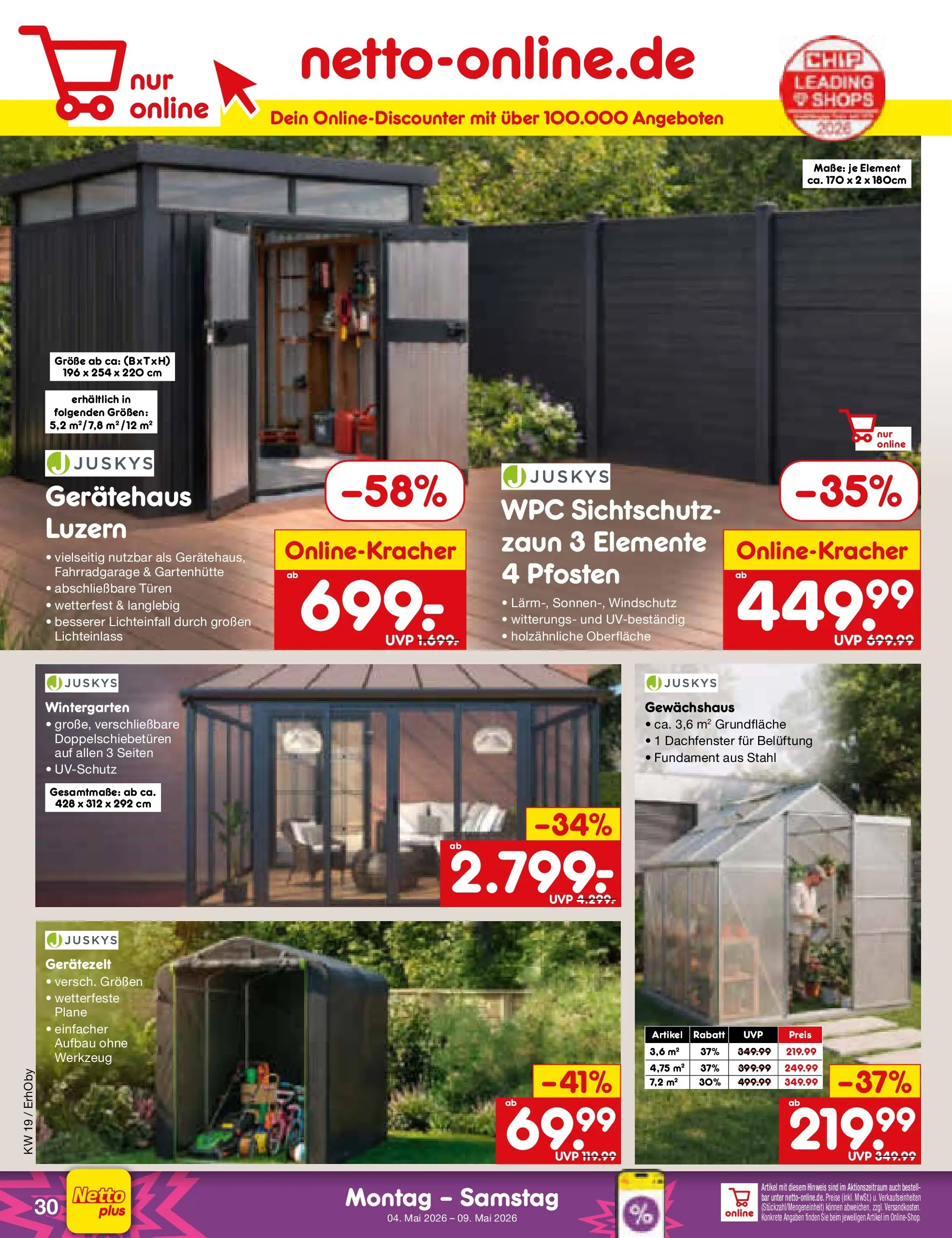 Netto Marken-Discount Prospekt Rohrdorf-Thansau	 (ab 04.05.2026) » Angebote | Seite: 36
