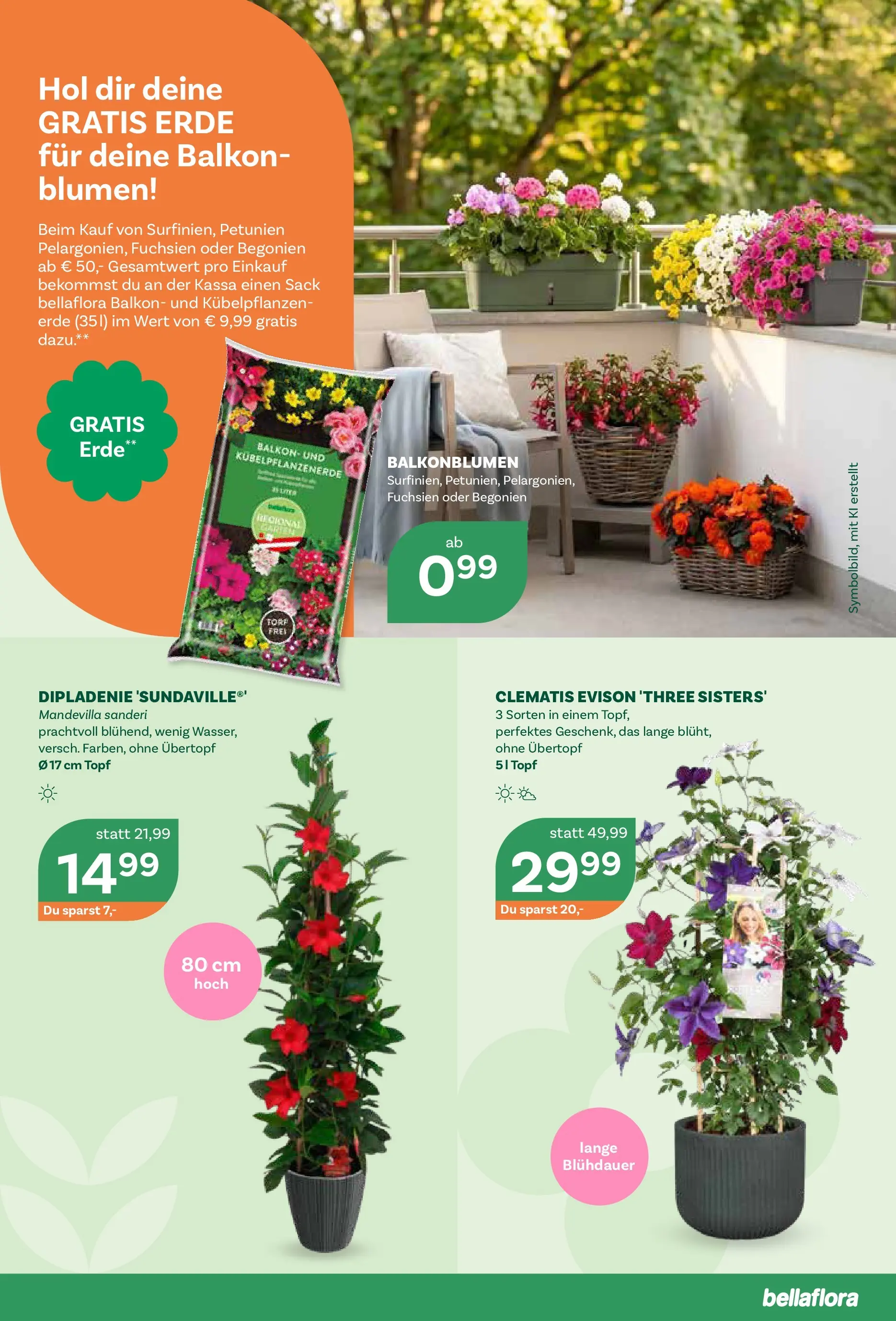 bellaflora Flugblatt - Villach, Wien, Vösendorf von 05.05.2026 - Aktuelle Angebote | Seite: 3