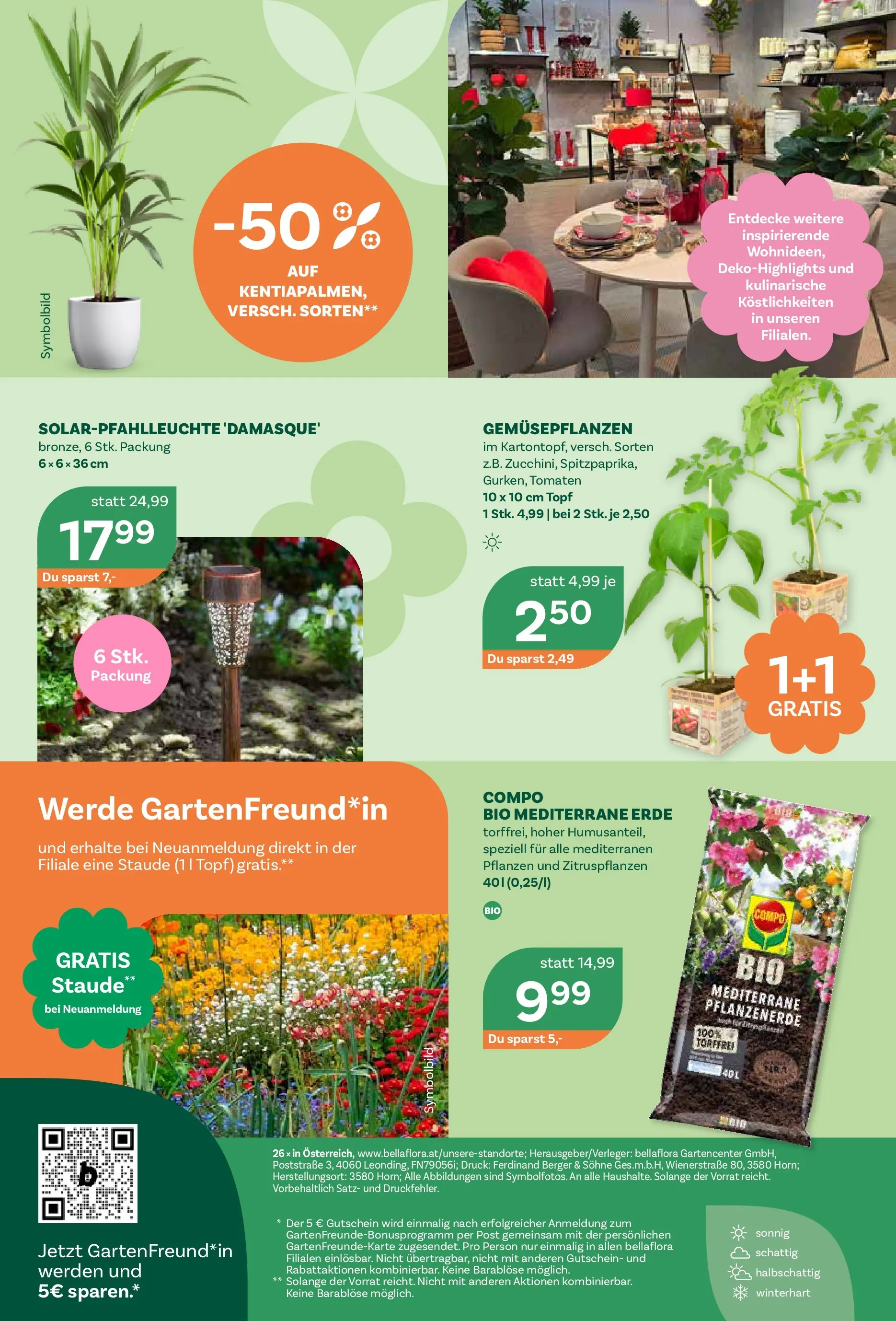 bellaflora Flugblatt - Villach, Wien, Vösendorf von 05.05.2026 - Aktuelle Angebote | Seite: 4 | Produkte: Tomaten