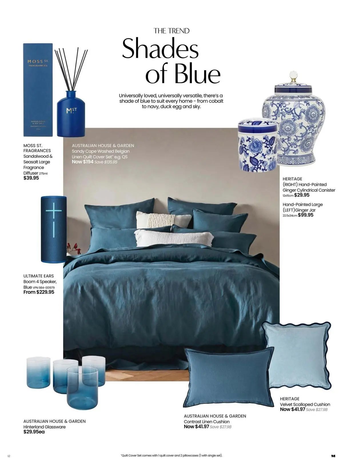 Deals - Home Comforts - 28/04/2026 > weekly / monthly specials | Page: 12 | Products: Linen, Ginger, Glassware, Suit