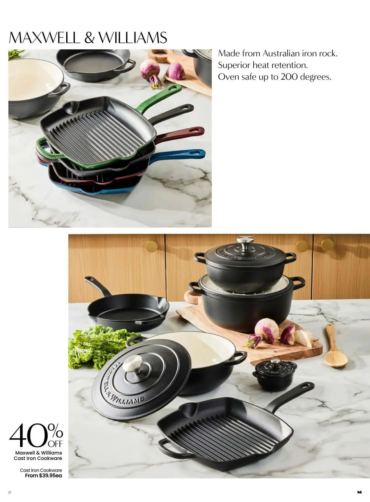 Deals - Home Comforts - 28/04/2026 > weekly / monthly specials | Page: 22 | Products: Cookware, Oven, Safe, Iron