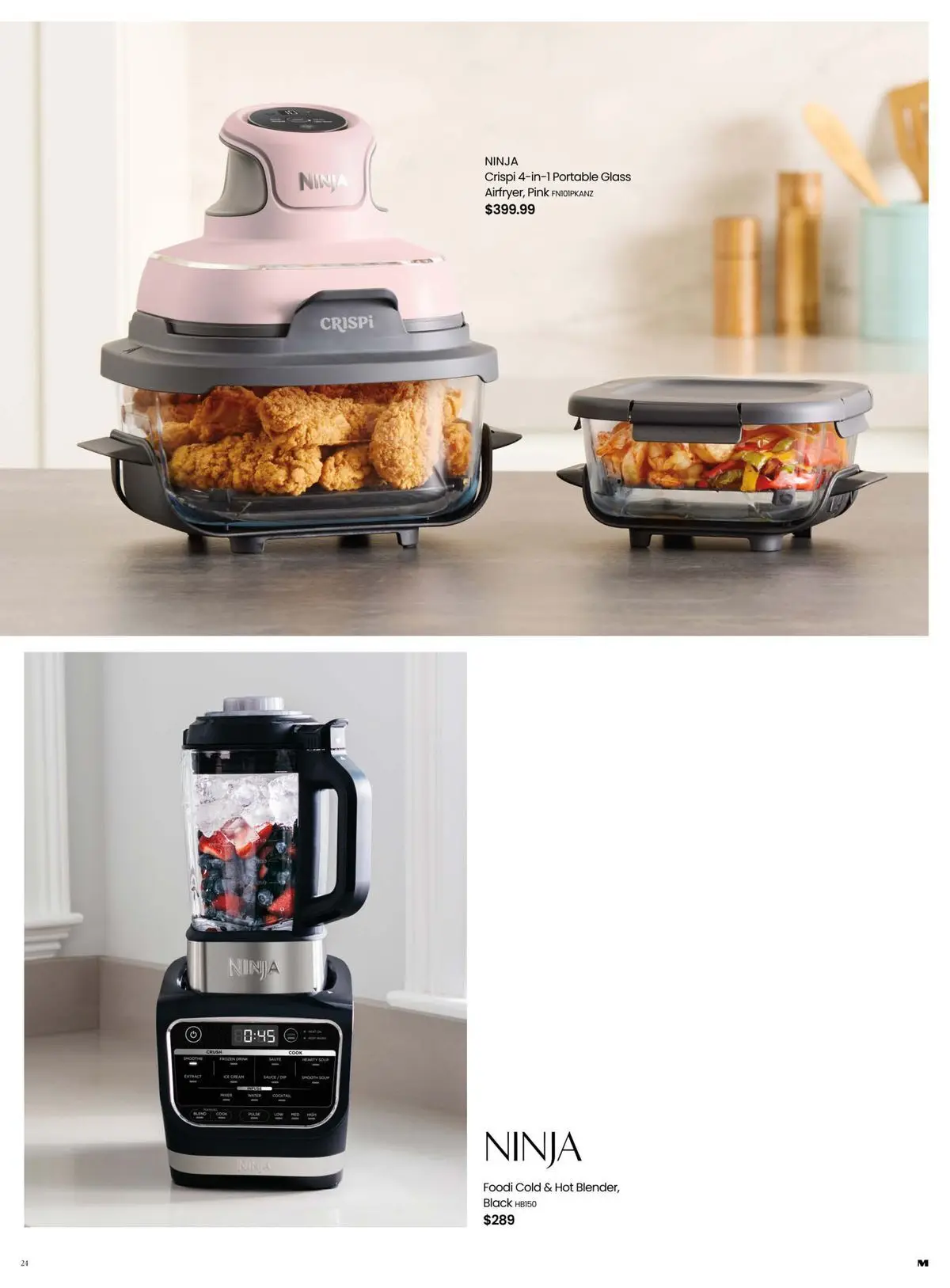 Deals - Home Comforts - 28/04/2026 > weekly / monthly specials | Page: 24 | Products: Cream, Ice cream, Portable