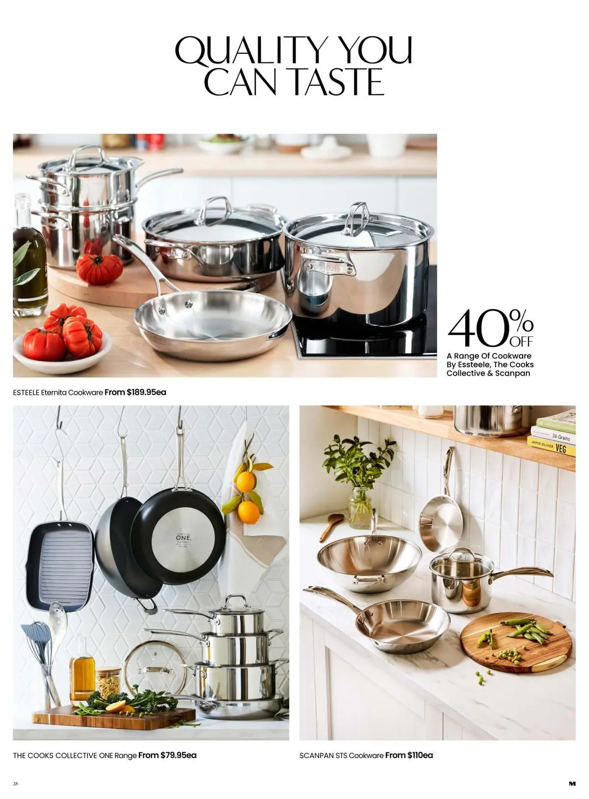 Deals - Home Comforts - 28/04/2026 > weekly / monthly specials | Page: 28 | Products: Cookware
