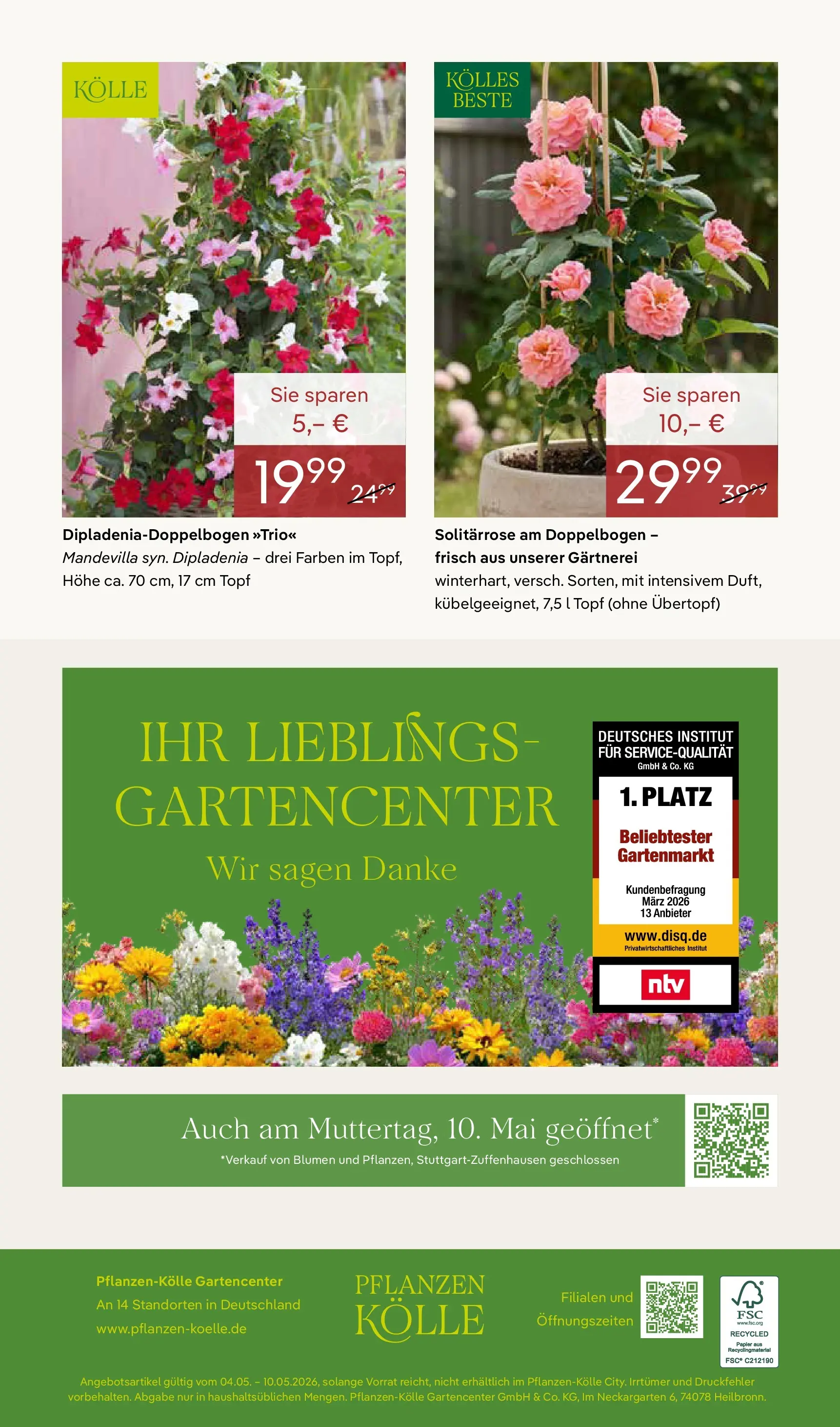 Pflanzen-Kölle - Pflanzen-Kölle: Muttertag (ab 03.05.2026) zum Blättern | Seite: 14 | Produkte: Blumen