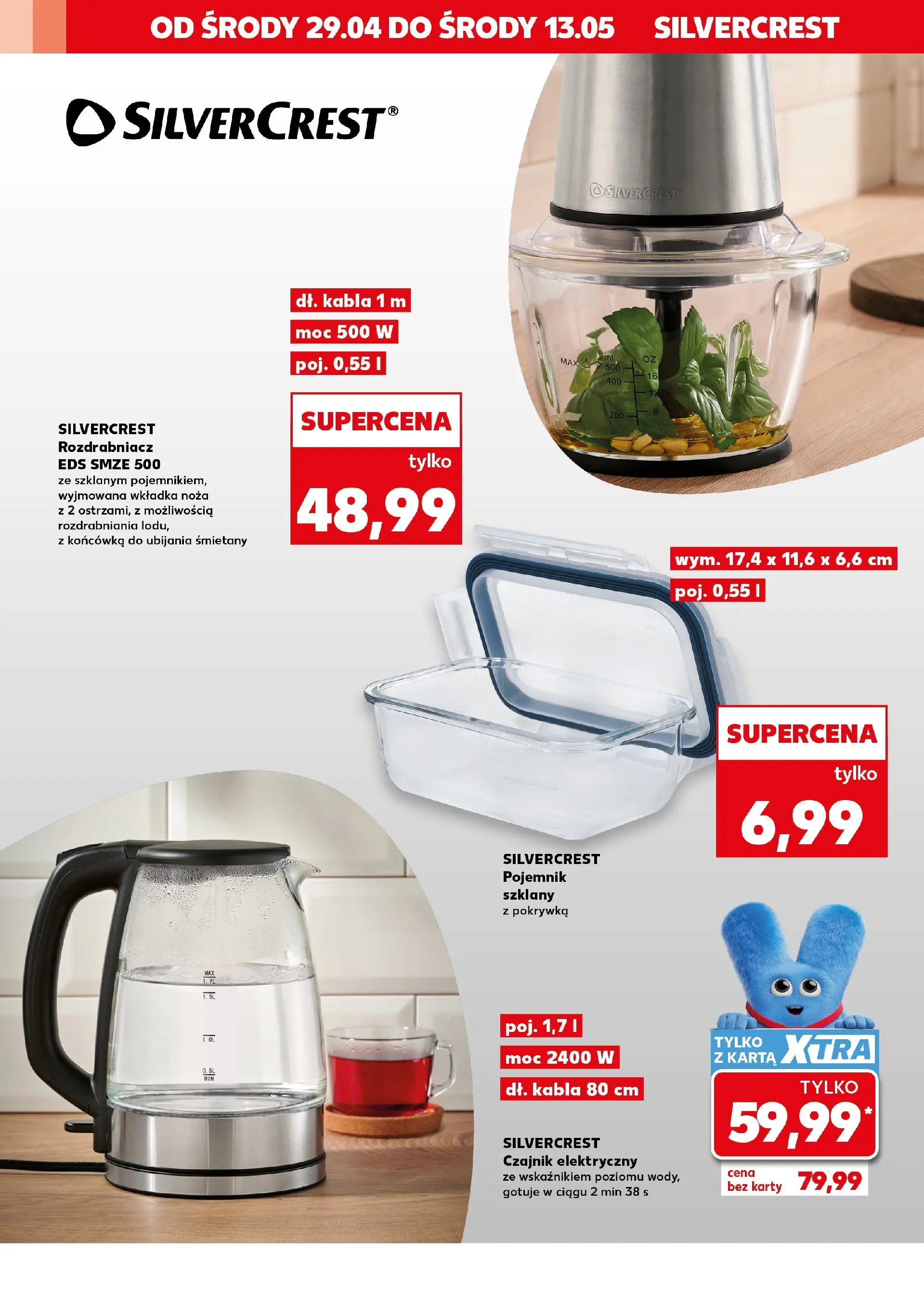 Kaufland gazetka - Złap Okazje od 29.04.2026 - od jutra PDF | Strona: 2 | Produkty: Karta, Czajnik