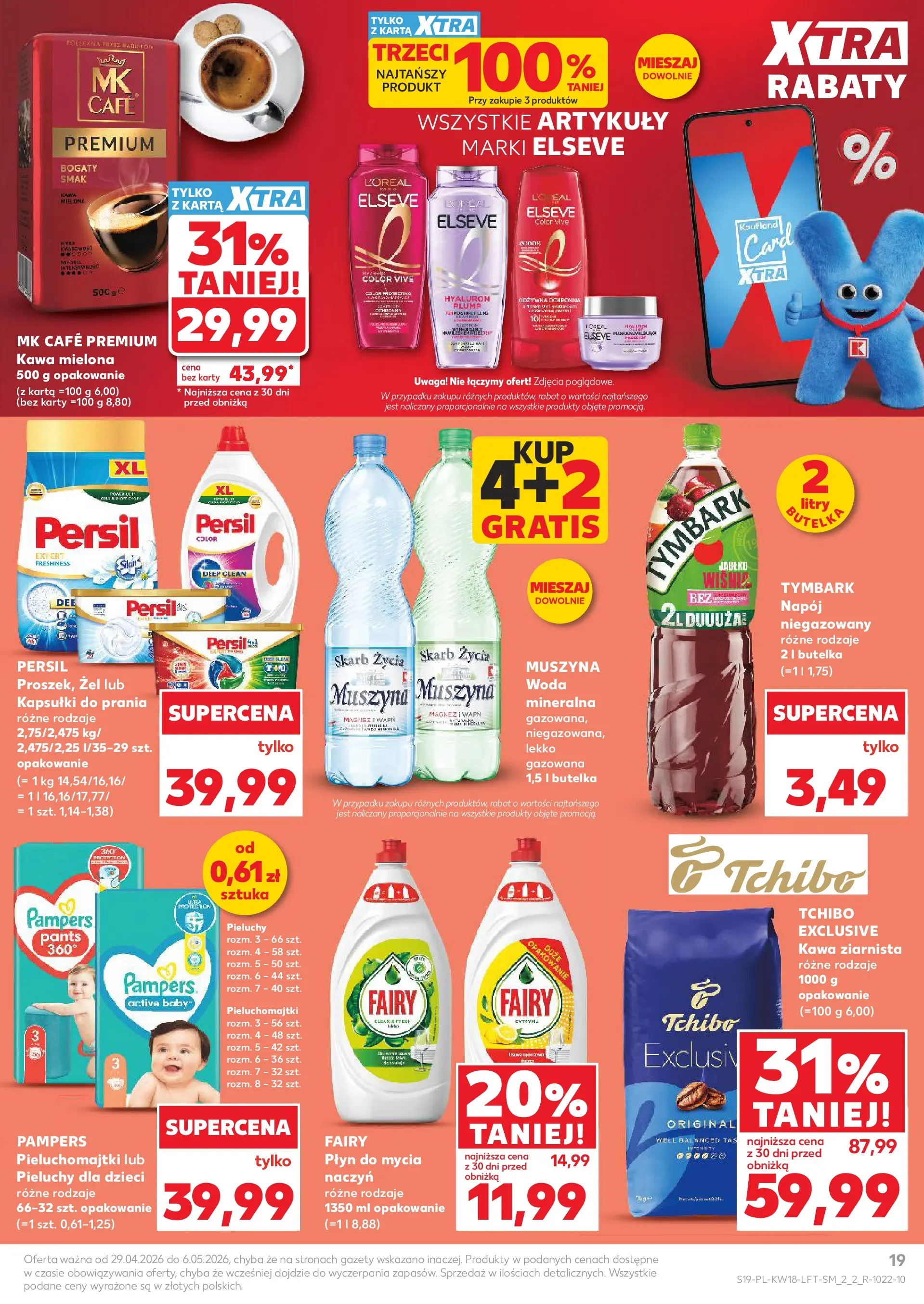 Kaufland gazetka od 29.04.2026 - od jutra PDF | Strona: 19 | Produkty: Cytryna, Karta, Persil, Kawa