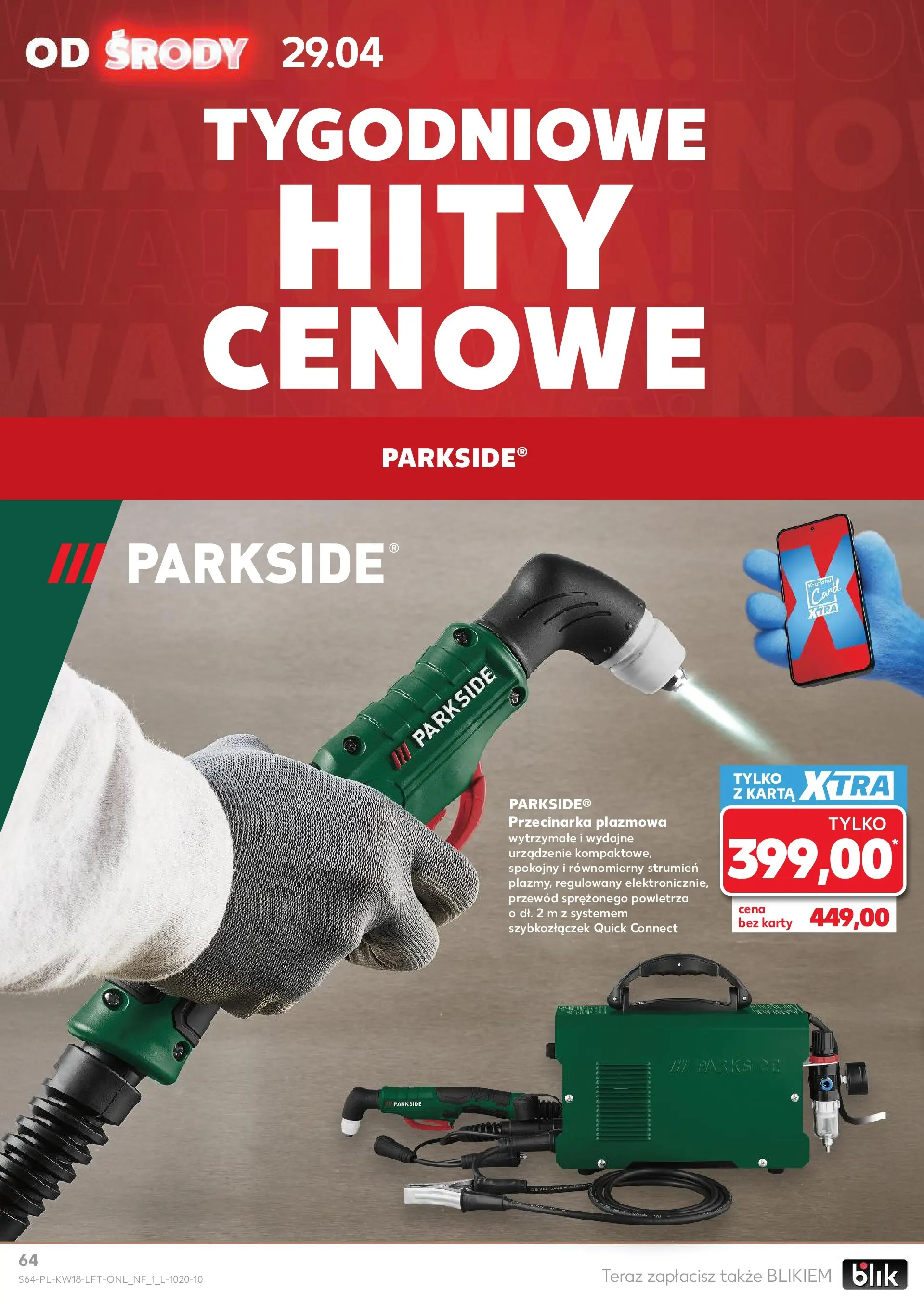 Kaufland gazetka od 29.04.2026 - od jutra PDF | Strona: 64 | Produkty: Karta