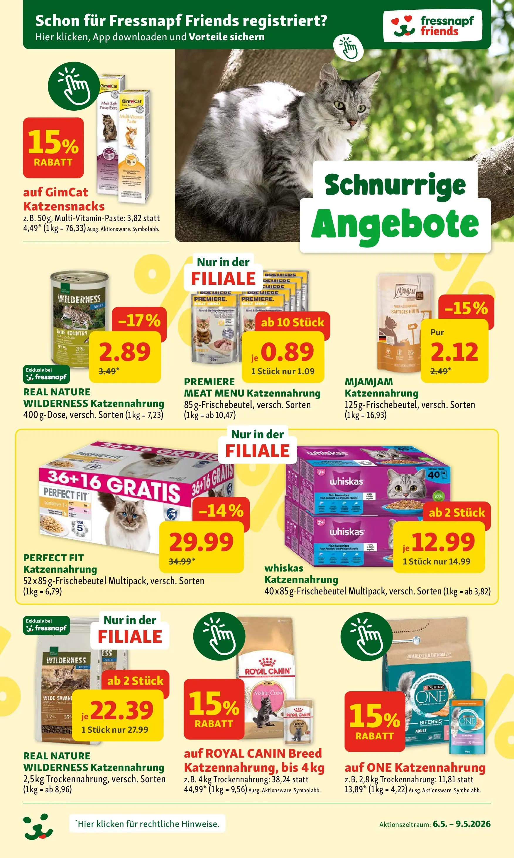 Fressnapf - Fressnapf Angebote 06.05. bis 09.05. von 05.05.2026 - Aktuelle Angebote | Seite: 5
