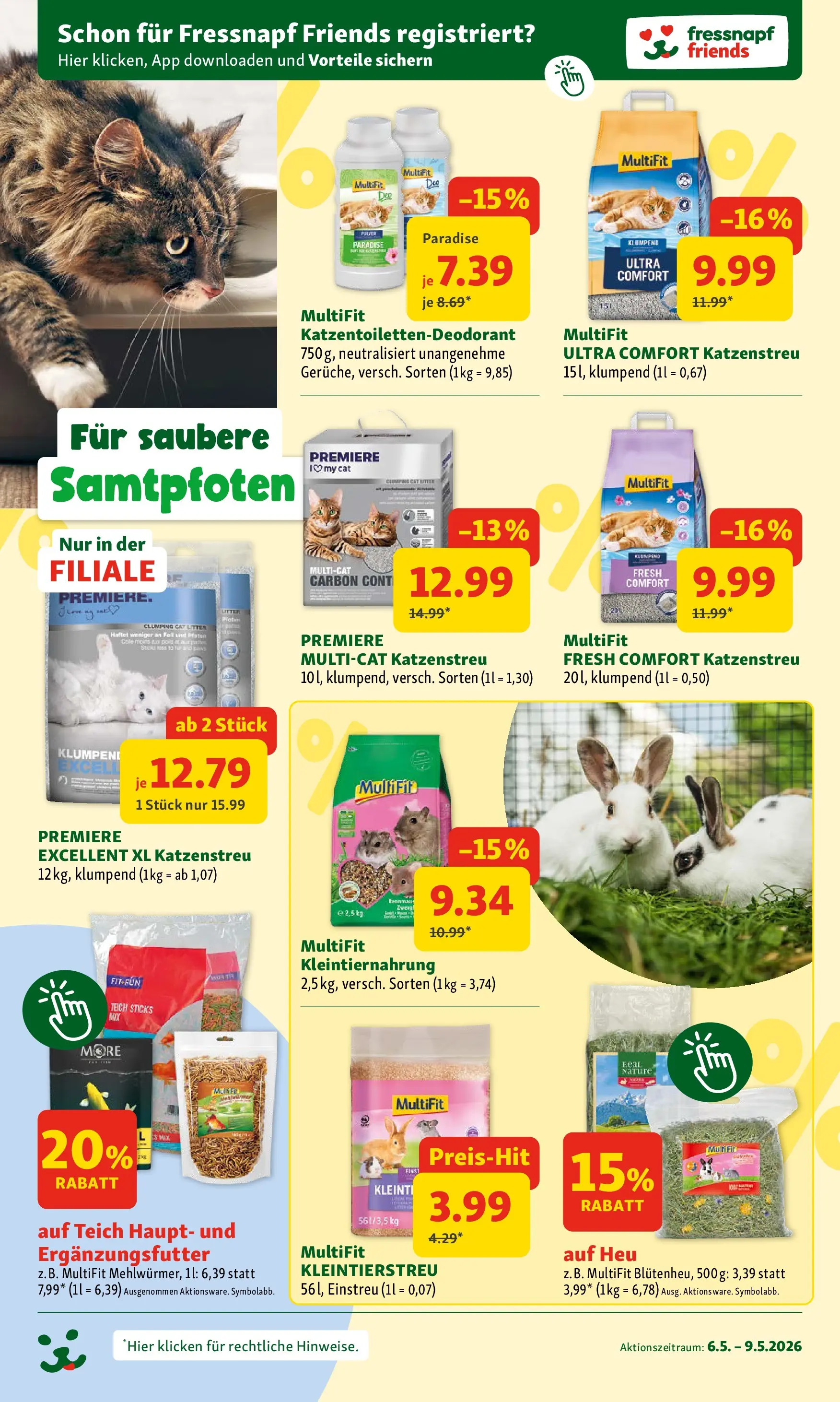 Fressnapf - Fressnapf Angebote 06.05. bis 09.05. von 05.05.2026 - Aktuelle Angebote | Seite: 6