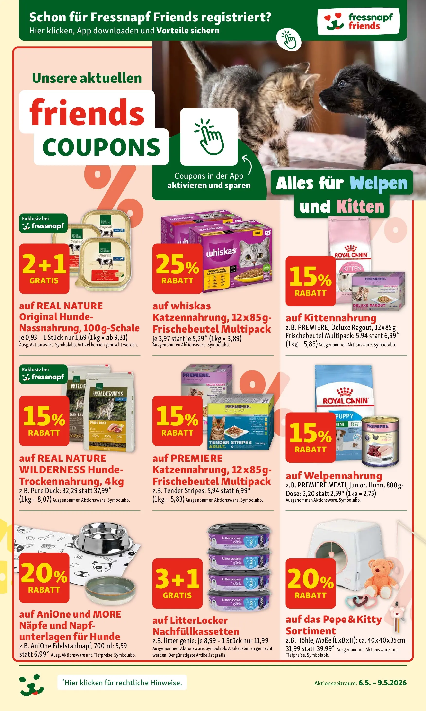 Fressnapf - Fressnapf Angebote 06.05. bis 09.05. von 05.05.2026 - Aktuelle Angebote | Seite: 7